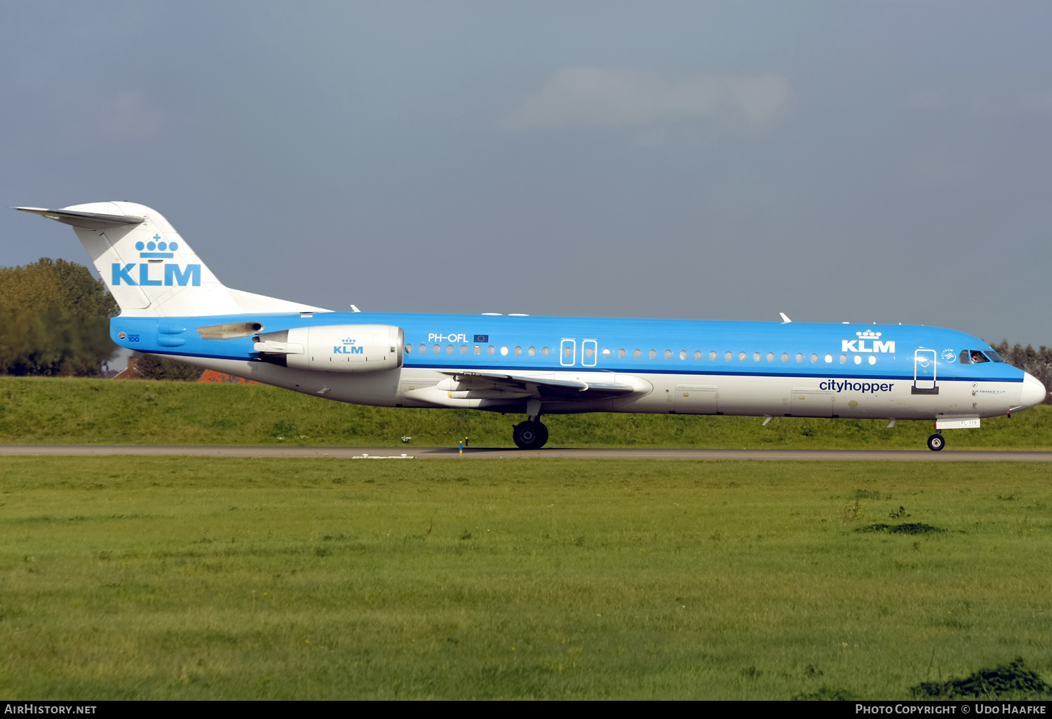 Aircraft Photo of PH-OFL | Fokker 100 (F28-0100) | KLM Cityhopper | AirHistory.net #570757