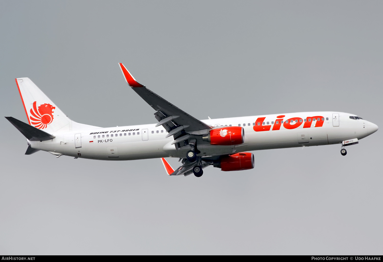 Aircraft Photo of PK-LFO | Boeing 737-9GP/ER | Lion Air | AirHistory.net #570766