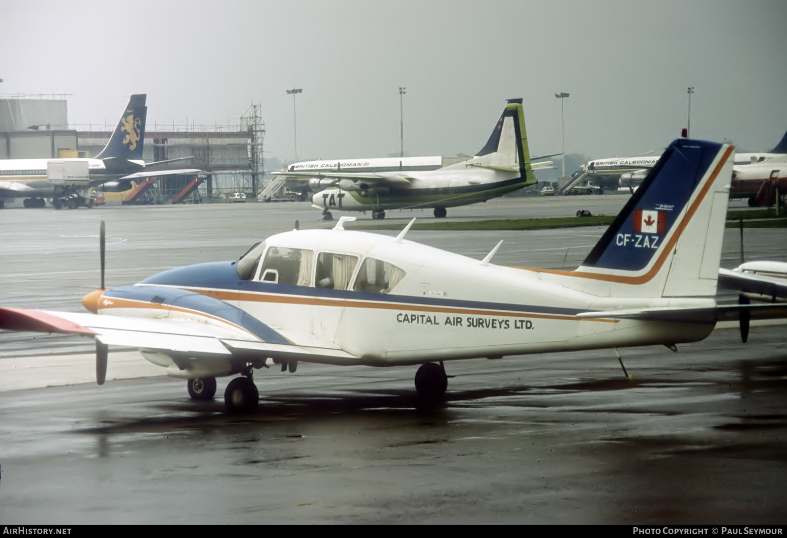 Aircraft Photo of CF-ZAZ | Piper PA-23-250 Aztec E | Capital Air Surveys | AirHistory.net #570781