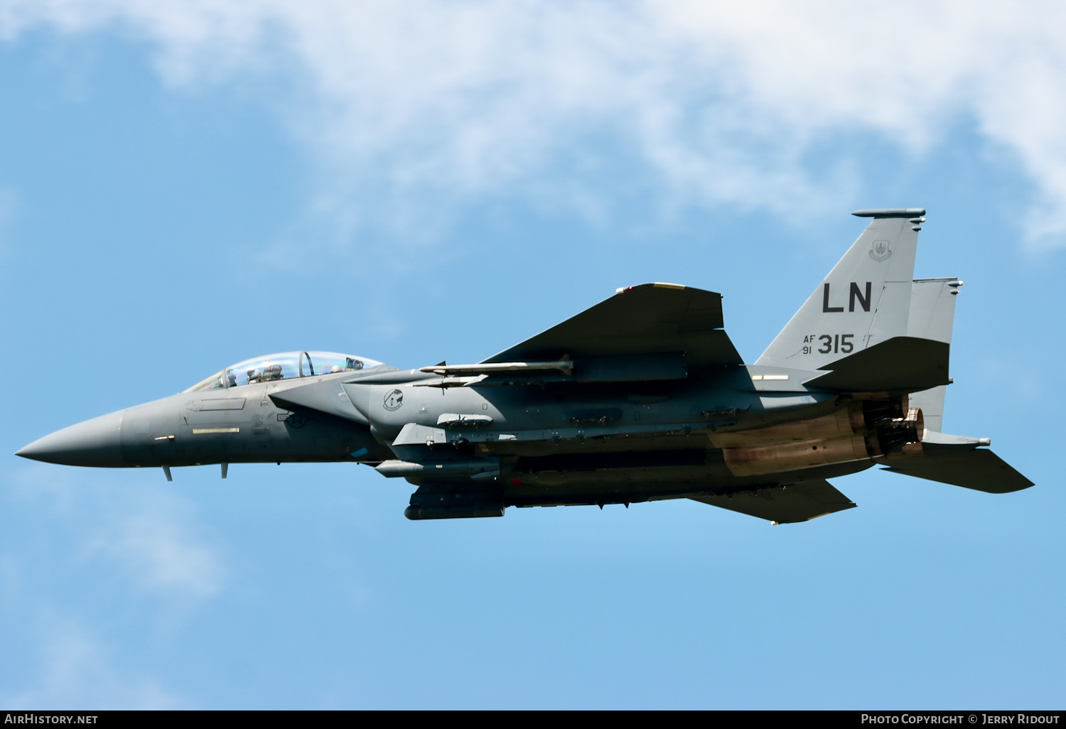 Aircraft Photo of 91-0315 / AF91-315 | Boeing F-15E Strike Eagle | USA - Air Force | AirHistory.net #570796