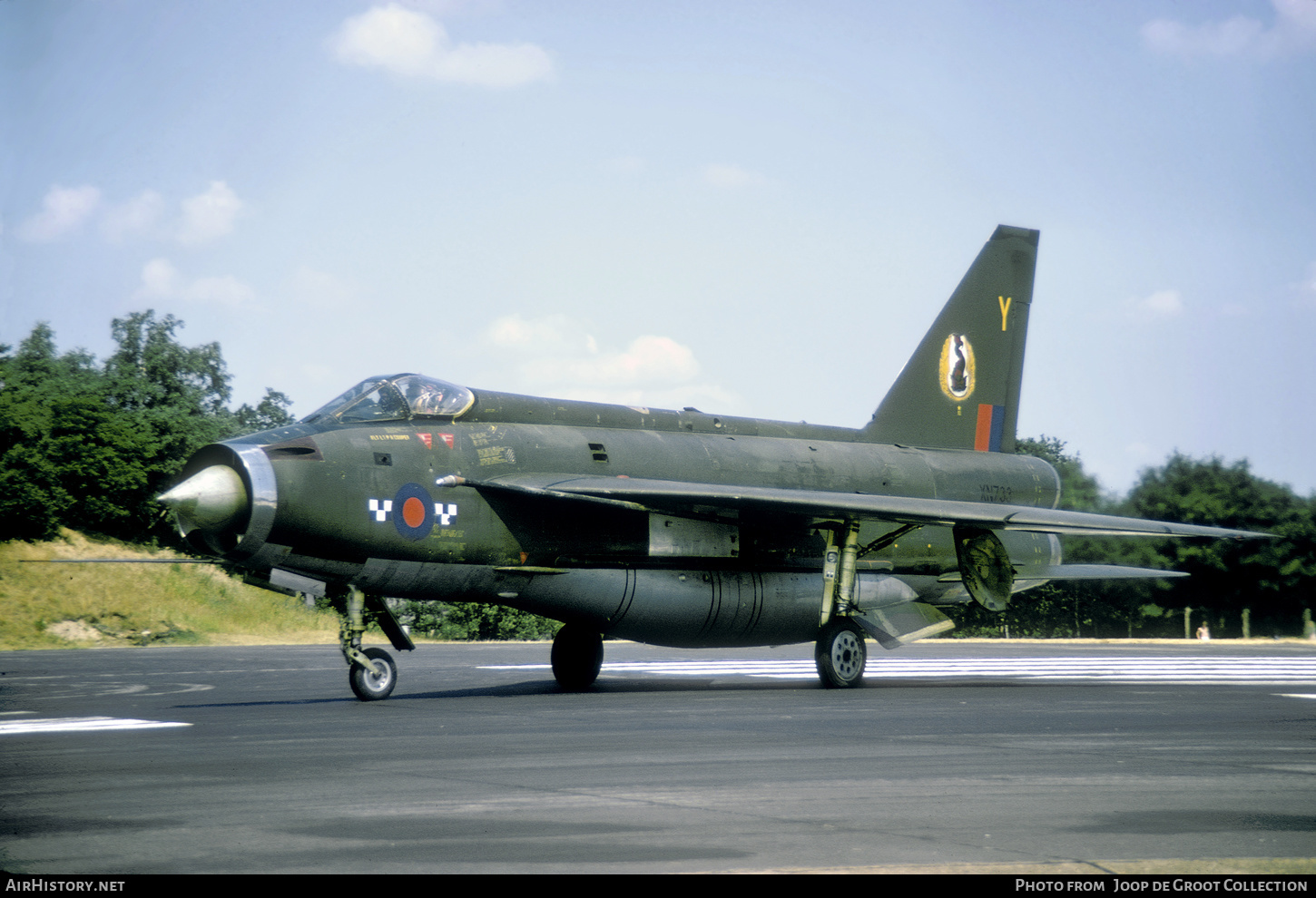 Aircraft Photo of XN733 | English Electric Lightning F2A | UK - Air Force | AirHistory.net #570812