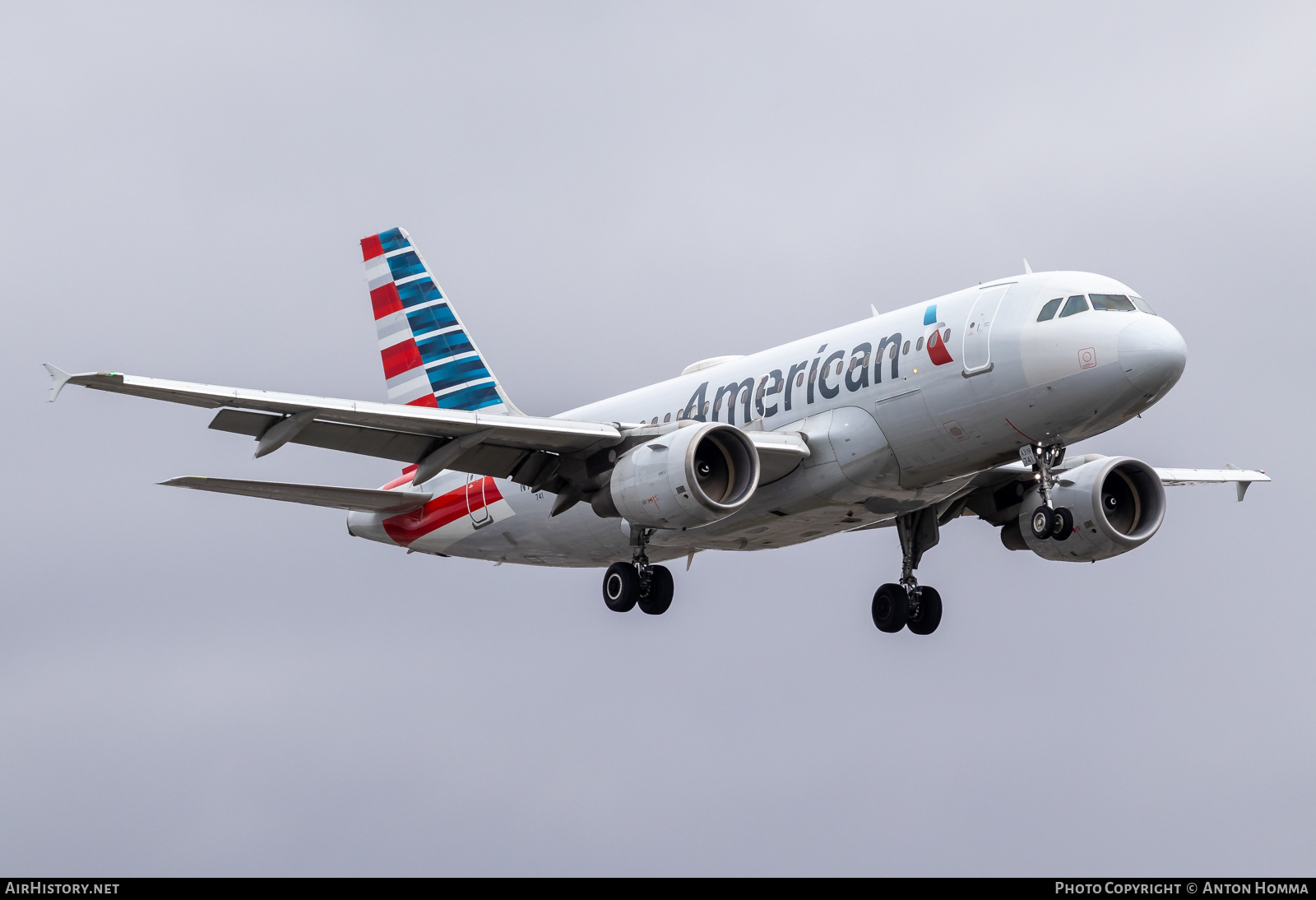 Aircraft Photo of N741UW | Airbus A319-112 | American Airlines | AirHistory.net #570830