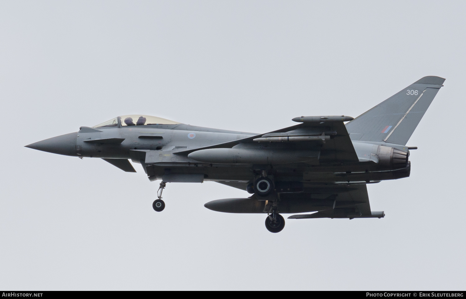 Aircraft Photo of ZK306 | Eurofighter EF-2000 Typhoon FGR4 | UK - Air Force | AirHistory.net #570843