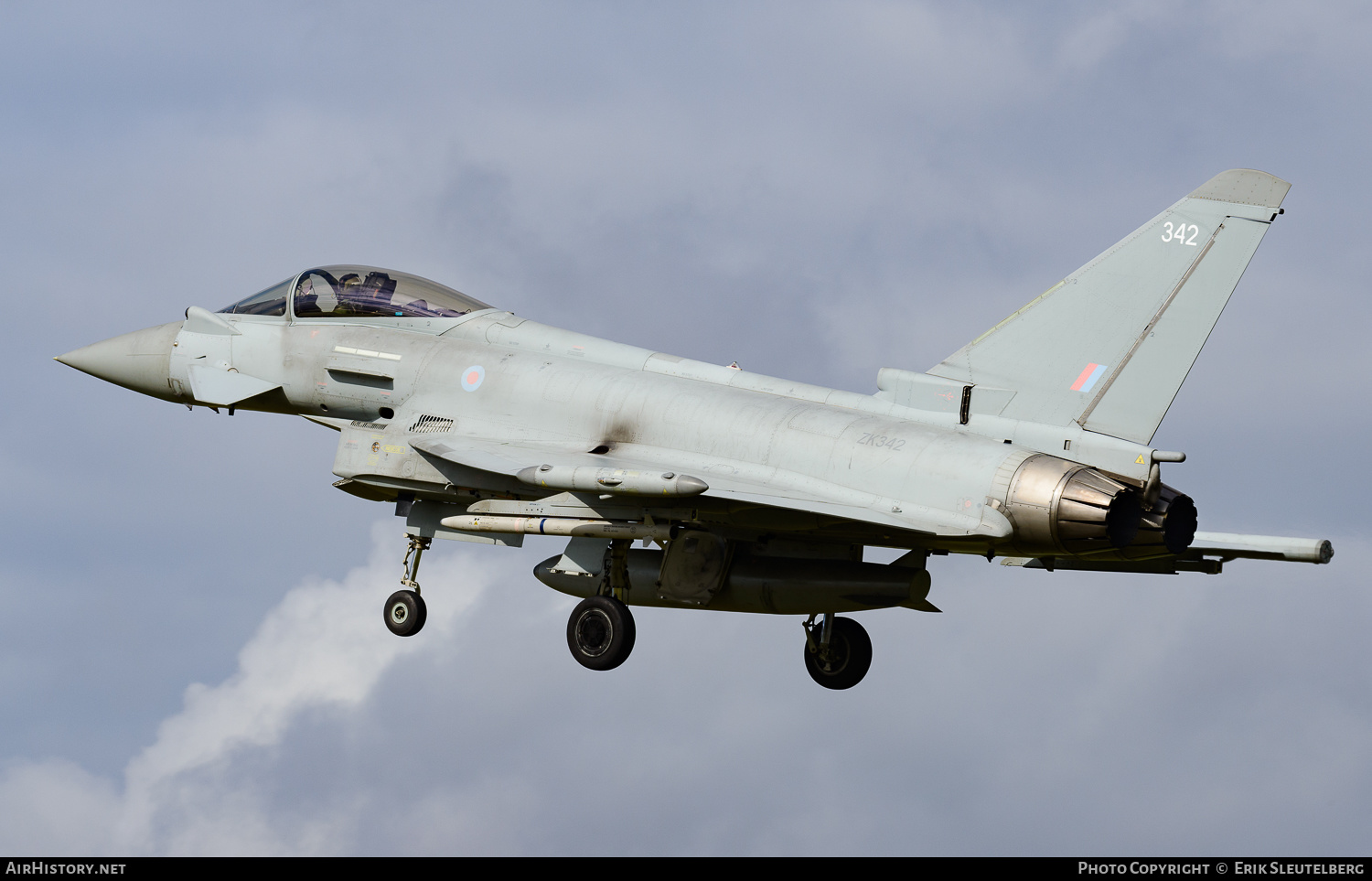 Aircraft Photo of ZK342 | Eurofighter EF-2000 Typhoon FGR4 | UK - Air Force | AirHistory.net #570845