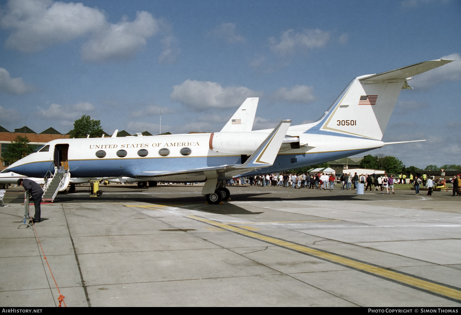 Aircraft Photo of 83-0501 / 30501 | Gulfstream Aerospace C-20A Gulfstream III (G-1159A) | USA - Air Force | AirHistory.net #570846