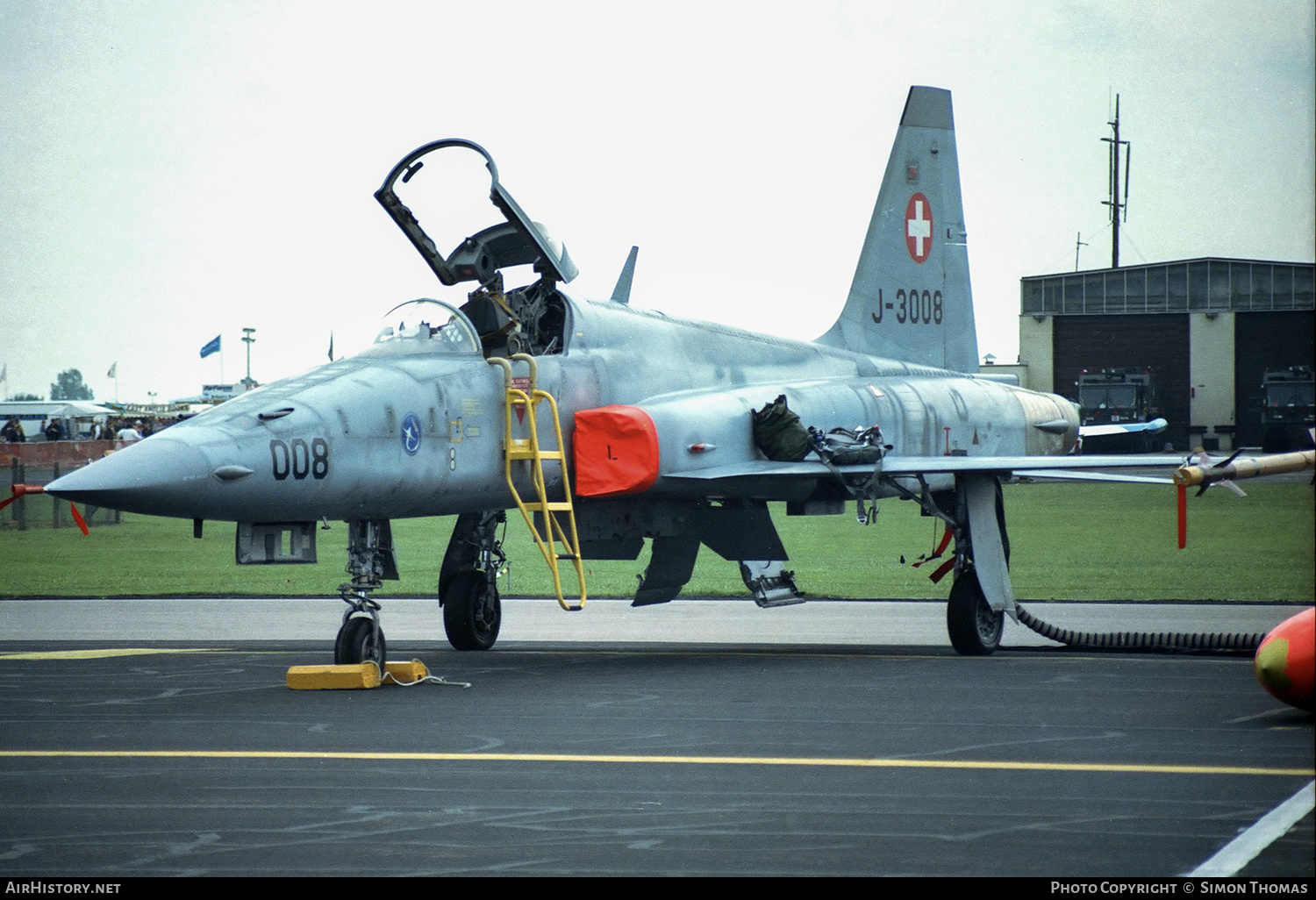 Aircraft Photo of J-3008 | Northrop F-5E Tiger II | Switzerland - Air Force | AirHistory.net #570852