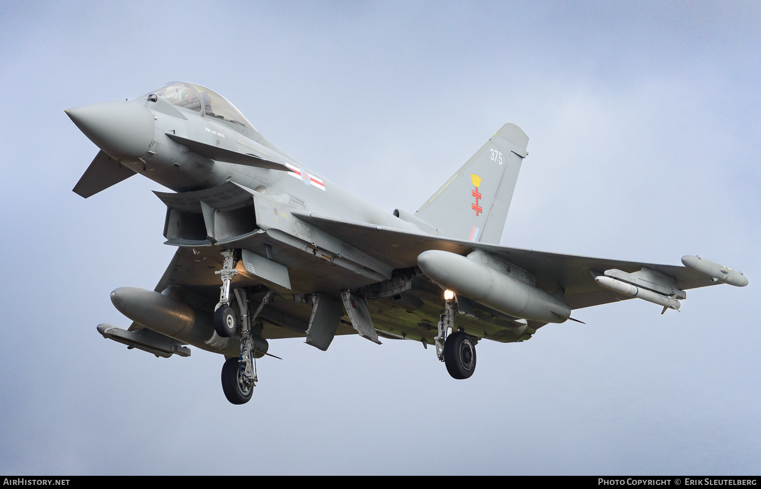 Aircraft Photo of ZK375 | Eurofighter EF-2000 Typhoon FGR4 | UK - Air Force | AirHistory.net #570866