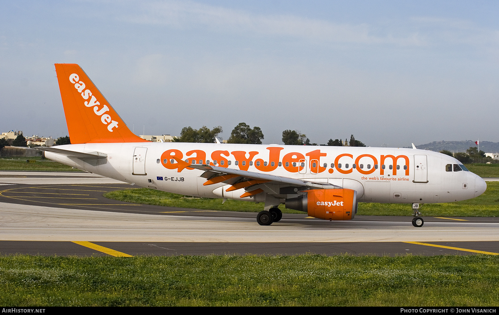 Aircraft Photo of G-EJJB | Airbus A319-111 | EasyJet | AirHistory.net #570884