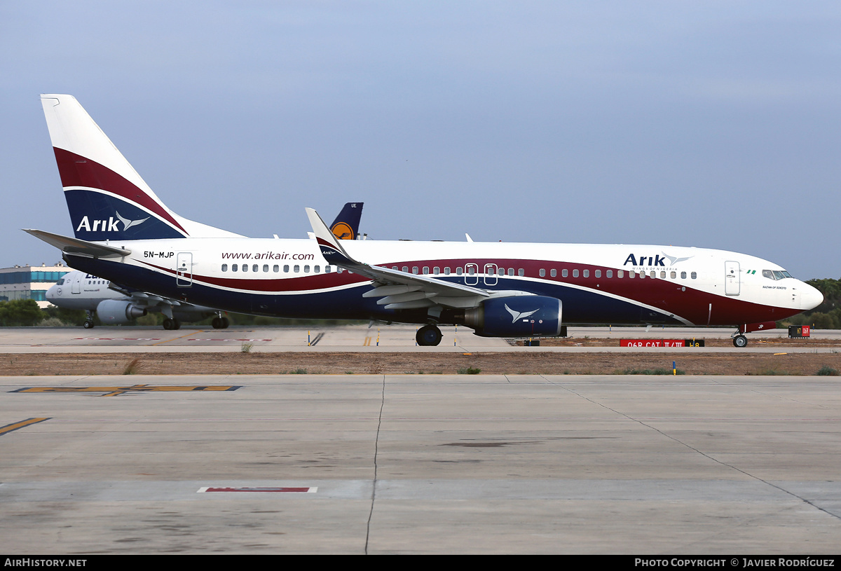 Aircraft Photo of 5N-MJP | Boeing 737-8JE | Arik Air | AirHistory.net #570895