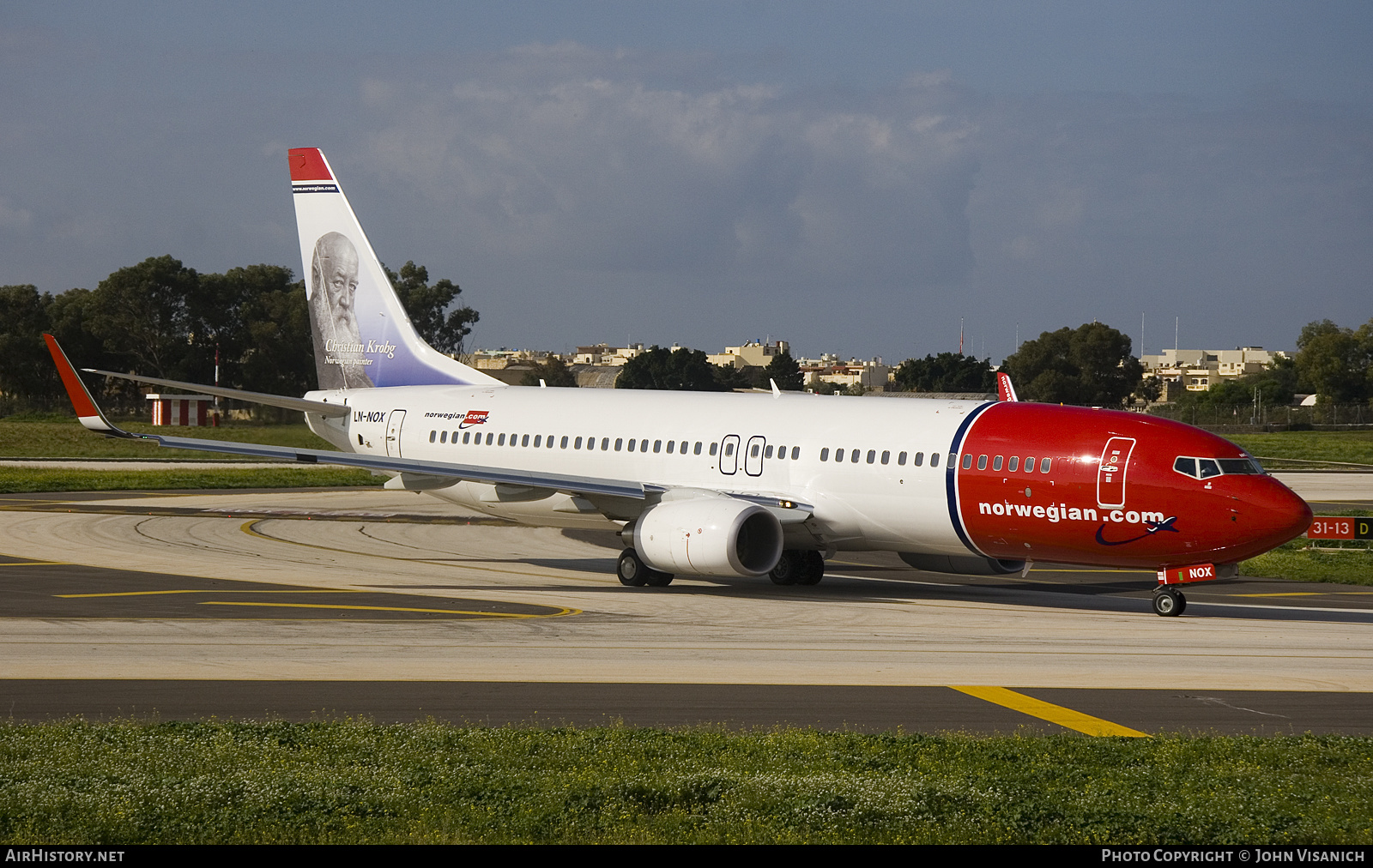 Aircraft Photo of LN-NOX | Boeing 737-8JP | Norwegian | AirHistory.net #570897