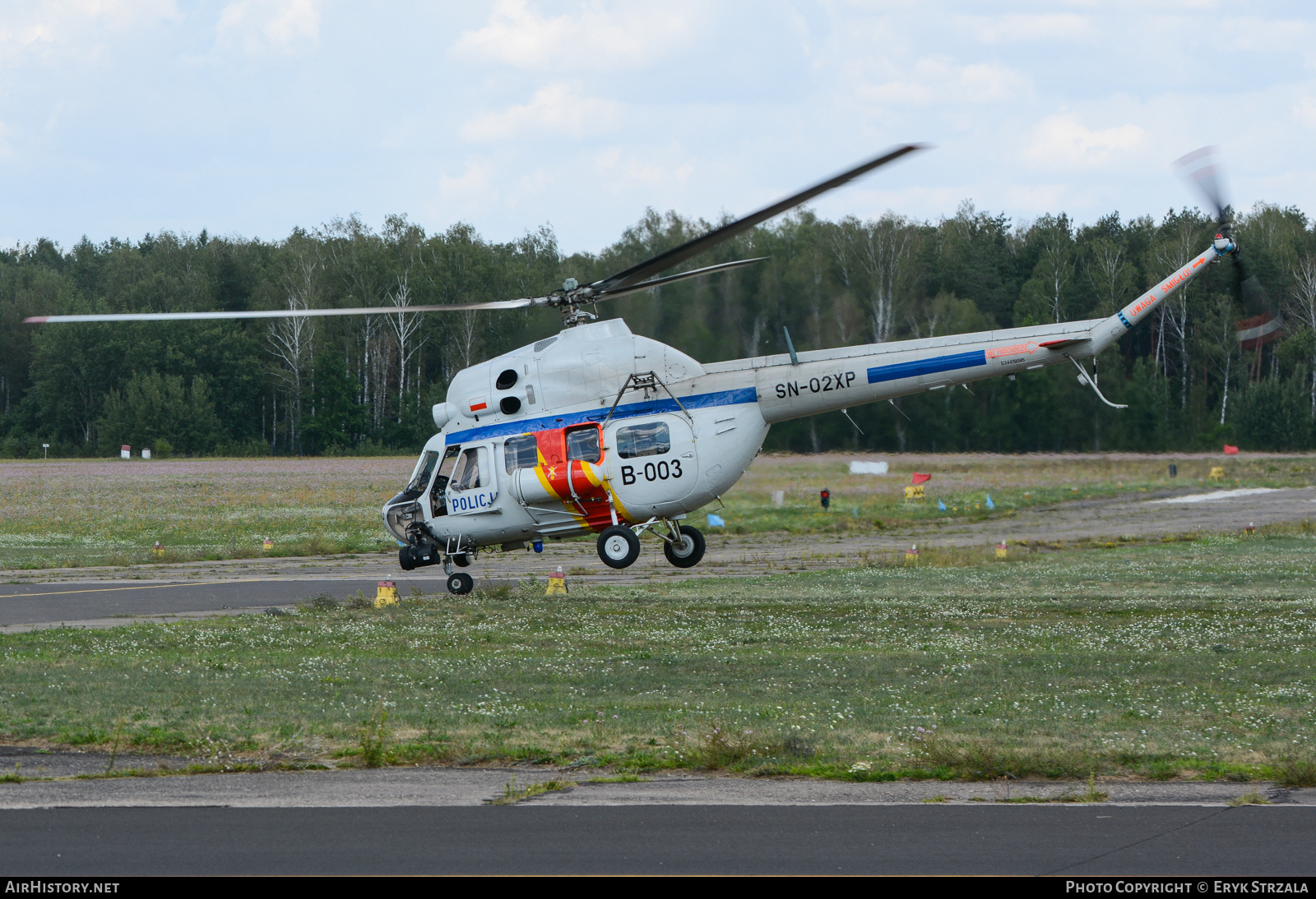 Aircraft Photo of SN-02XP | Mil Mi-2 | Poland - Police | AirHistory.net #570919