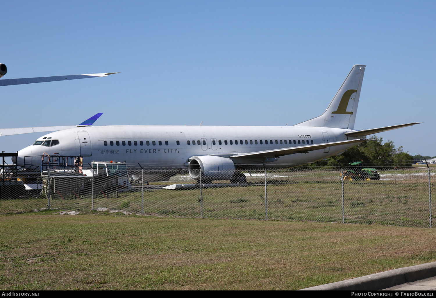 Aircraft Photo of N650CS | Boeing 737-4H6 | City Airways | AirHistory.net #570920