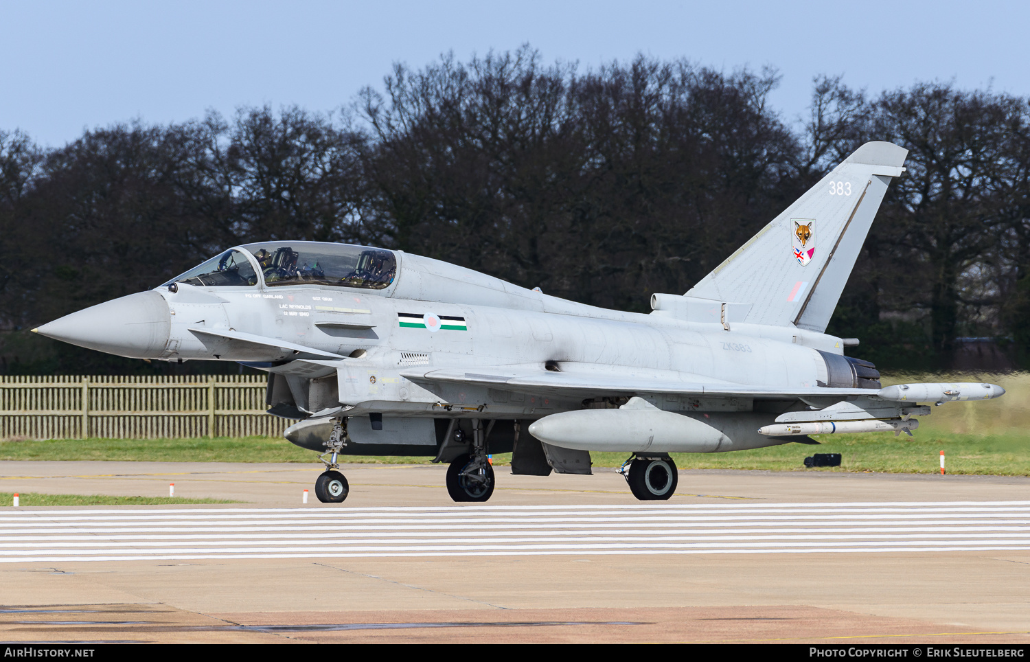 Aircraft Photo of ZK383 | Eurofighter EF-2000 Typhoon T3 | UK - Air Force | AirHistory.net #570921
