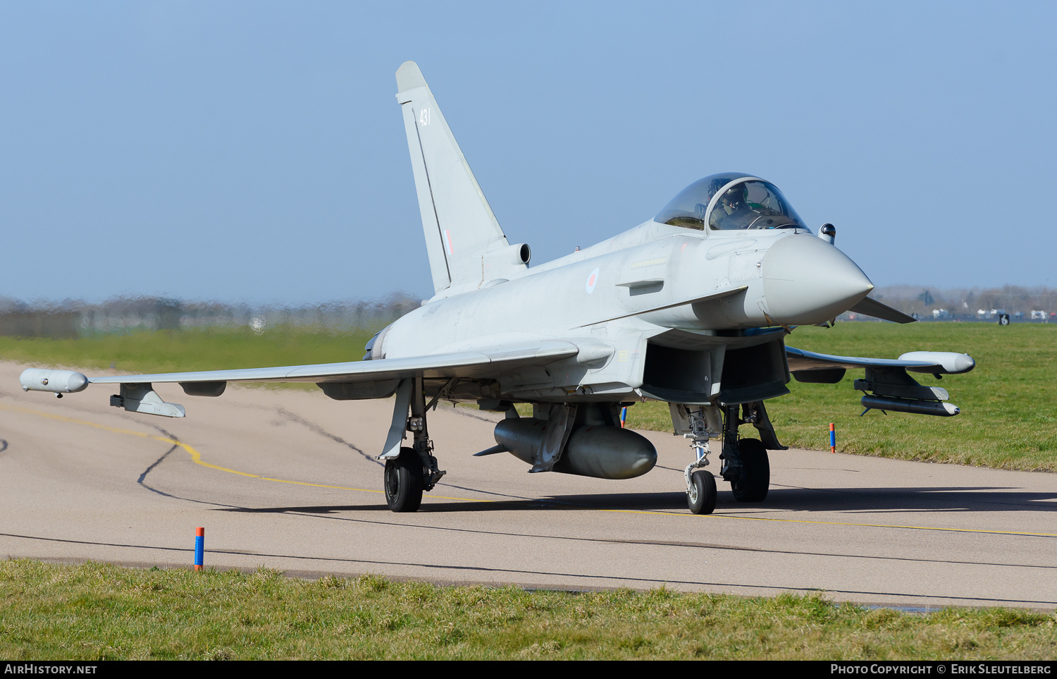 Aircraft Photo of ZK431 | Eurofighter EF-2000 Typhoon FGR4 | UK - Air Force | AirHistory.net #570931