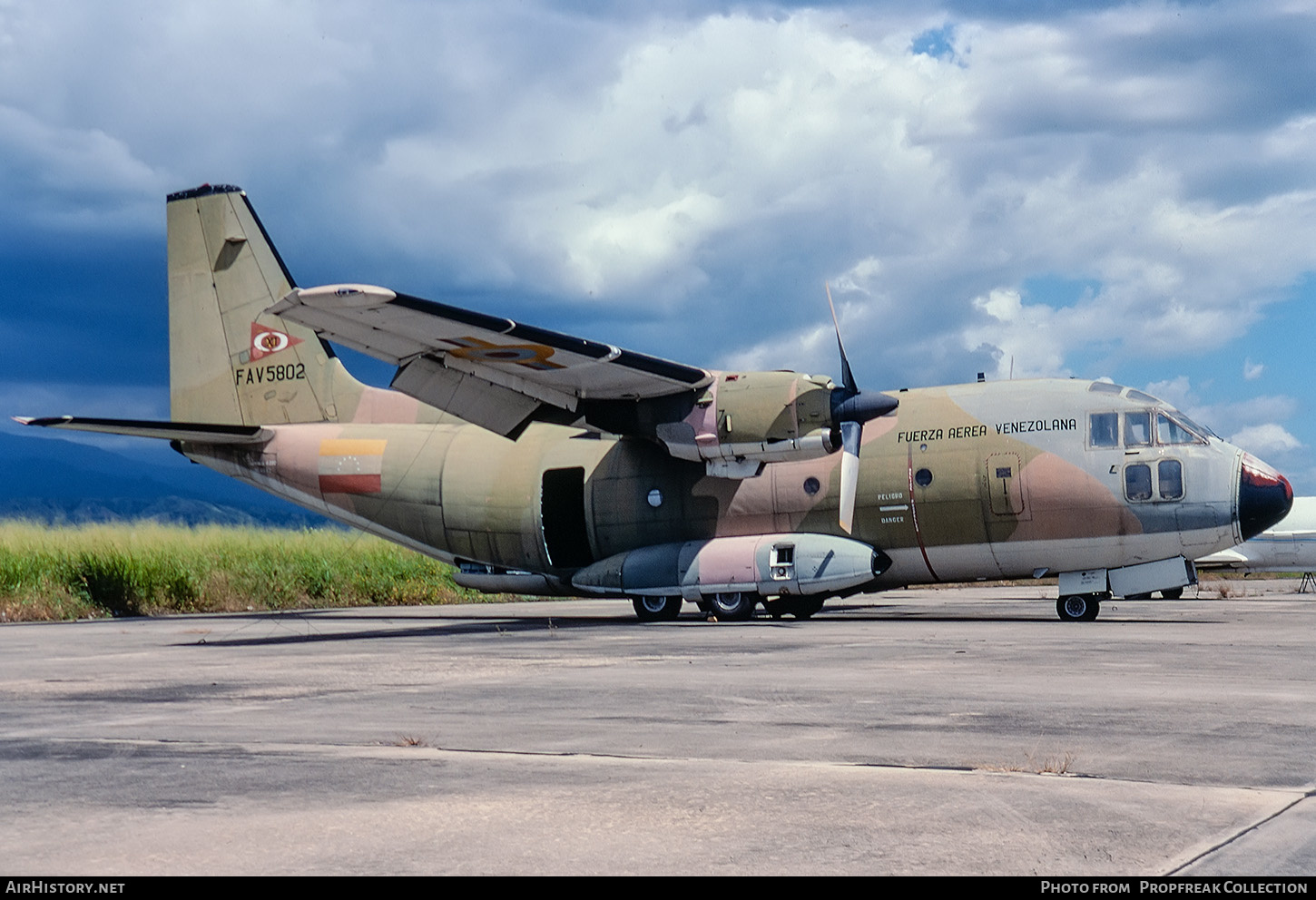 Aircraft Photo of FAV5802 | Aeritalia G-222 | Venezuela - Air Force | AirHistory.net #570938