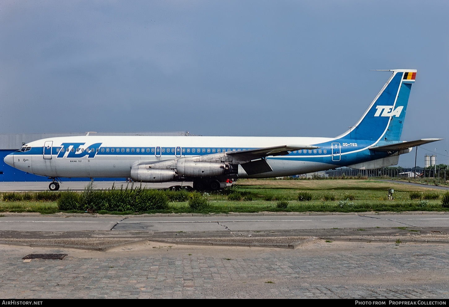 Aircraft Photo of OO-TED | Boeing 707-131 | TEA - Trans European Airways | AirHistory.net #570947