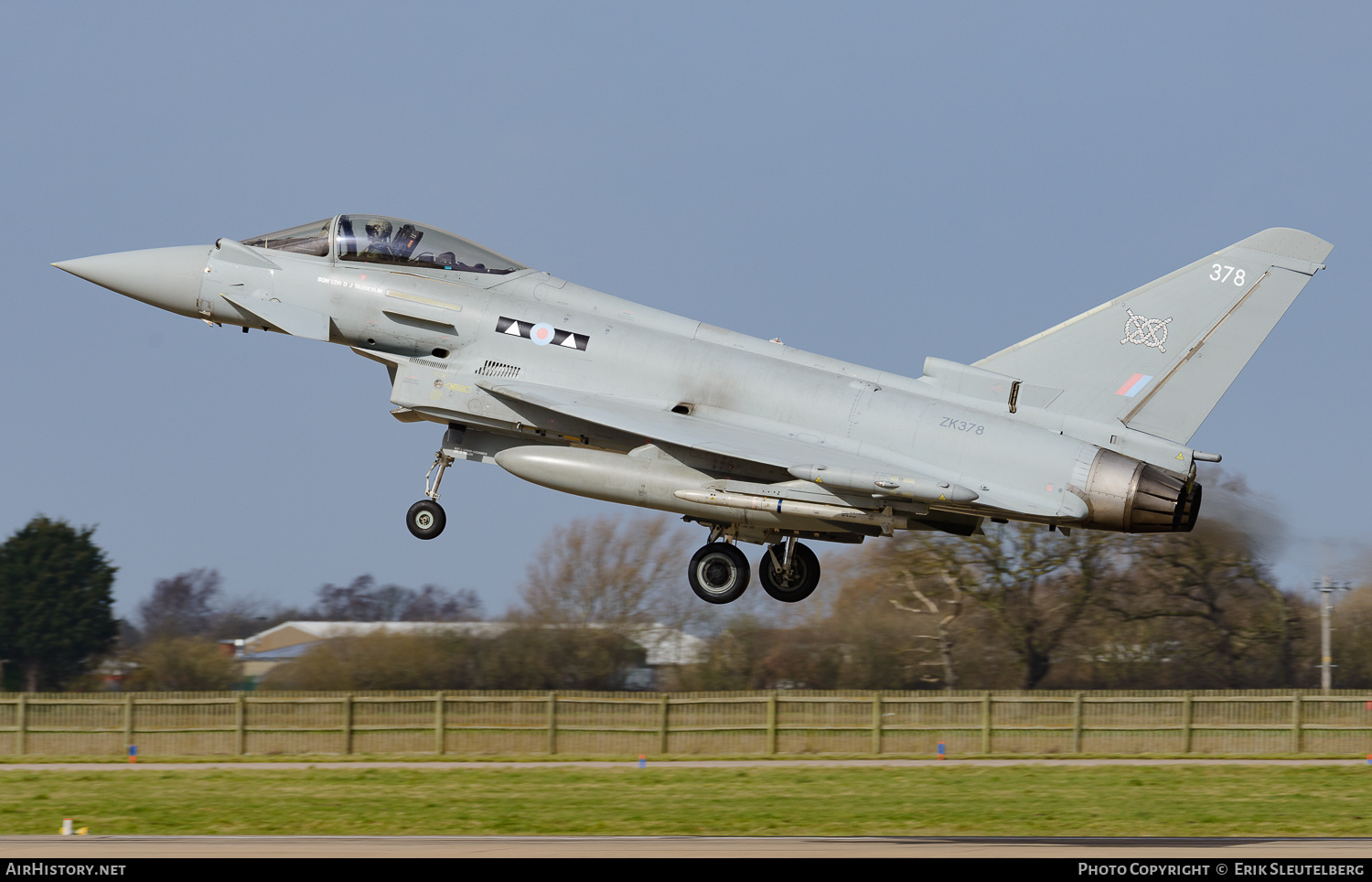 Aircraft Photo of ZK378 | Eurofighter EF-2000 Typhoon FGR4 | UK - Air Force | AirHistory.net #570950