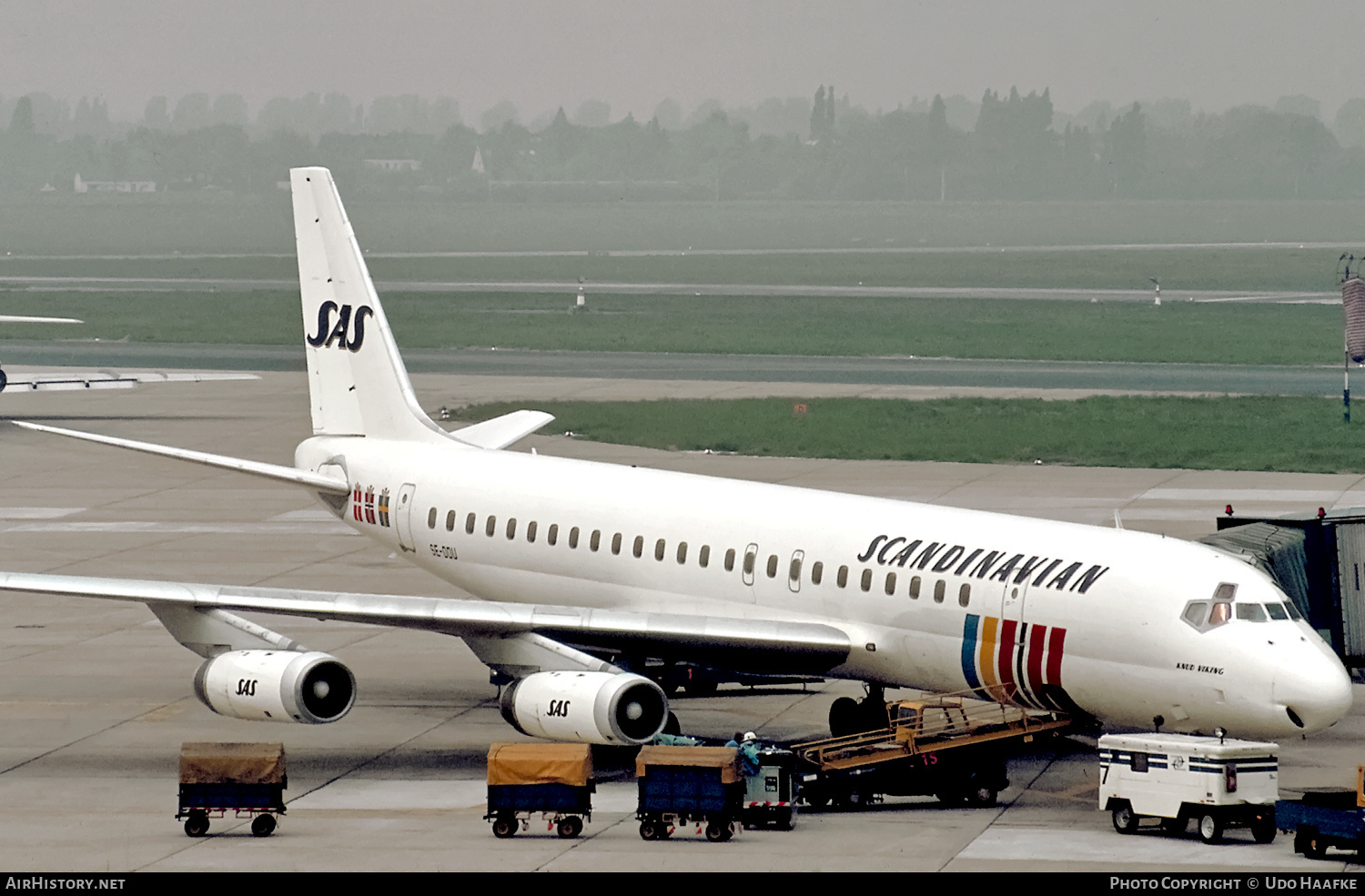 Aircraft Photo of SE-DDU | McDonnell Douglas DC-8-62 | Scandinavian Airlines - SAS | AirHistory.net #570971