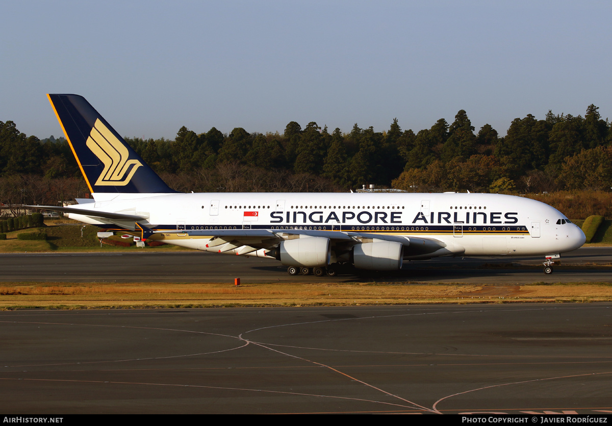 Aircraft Photo of 9V-SKI | Airbus A380-841 | Singapore Airlines | AirHistory.net #570976