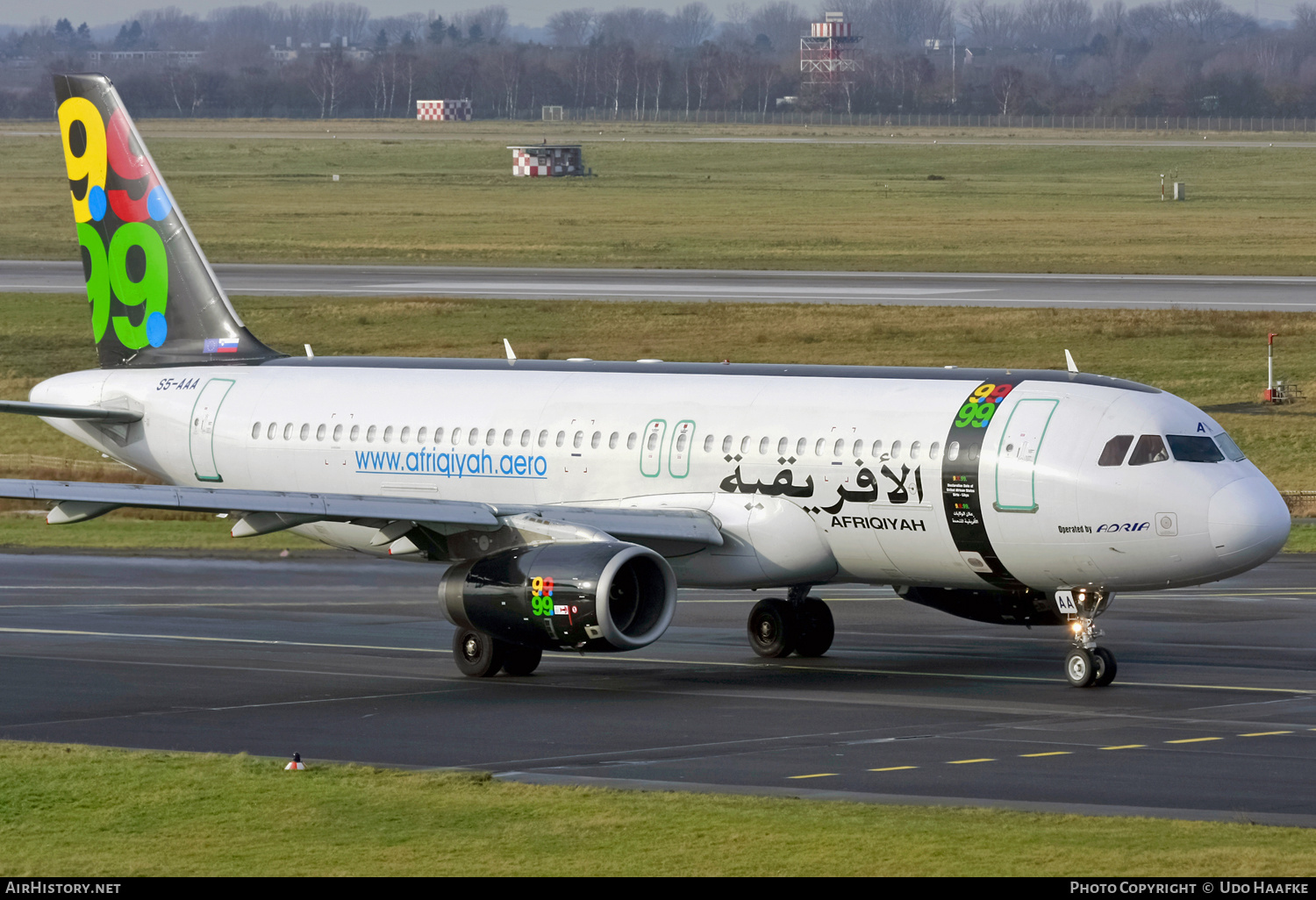 Aircraft Photo of S5-AAA | Airbus A320-231 | Afriqiyah Airways | AirHistory.net #570979