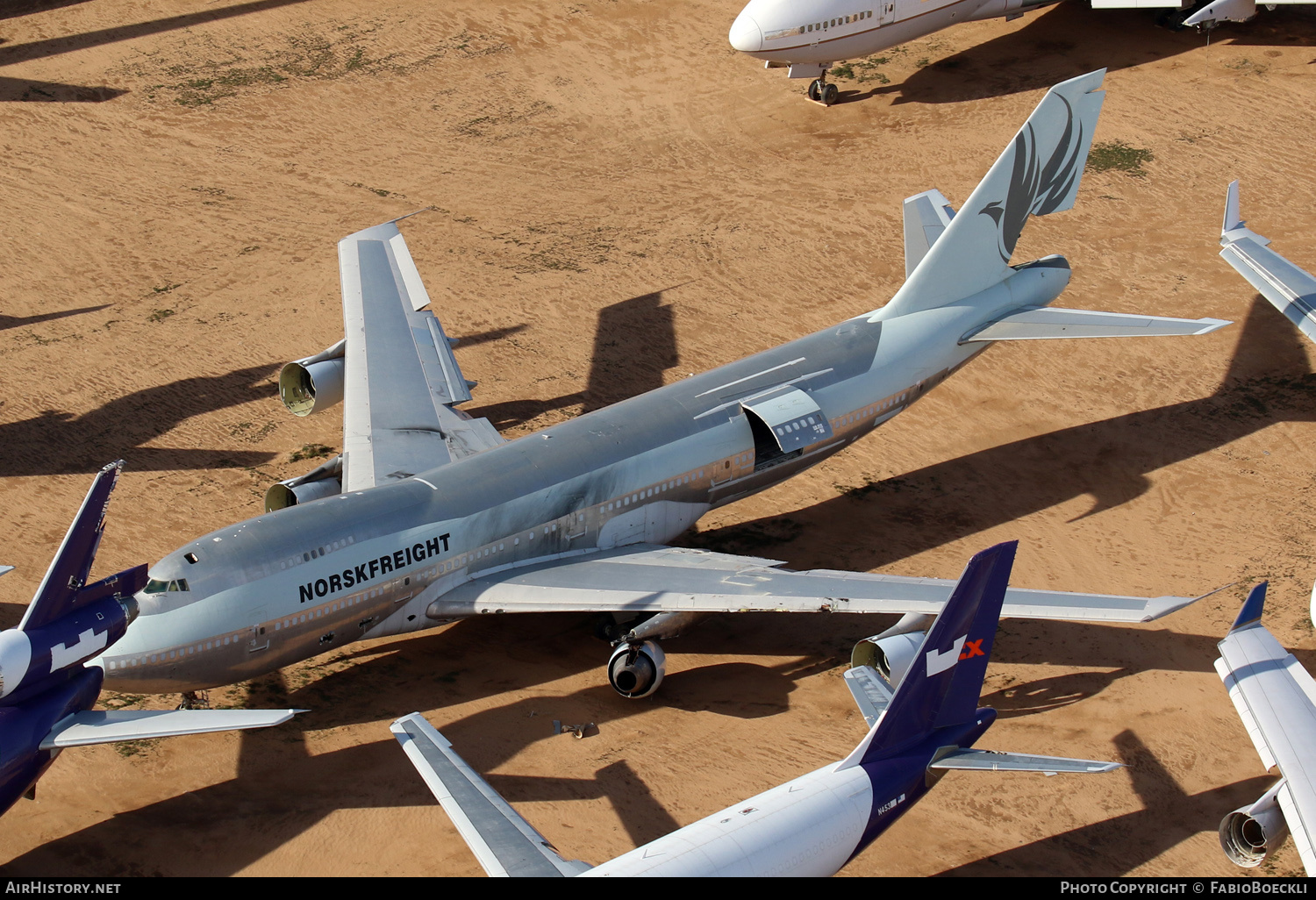 Aircraft Photo of LN-WTJK | Boeing 747-2L5BM | Norskfreight | AirHistory.net #570981