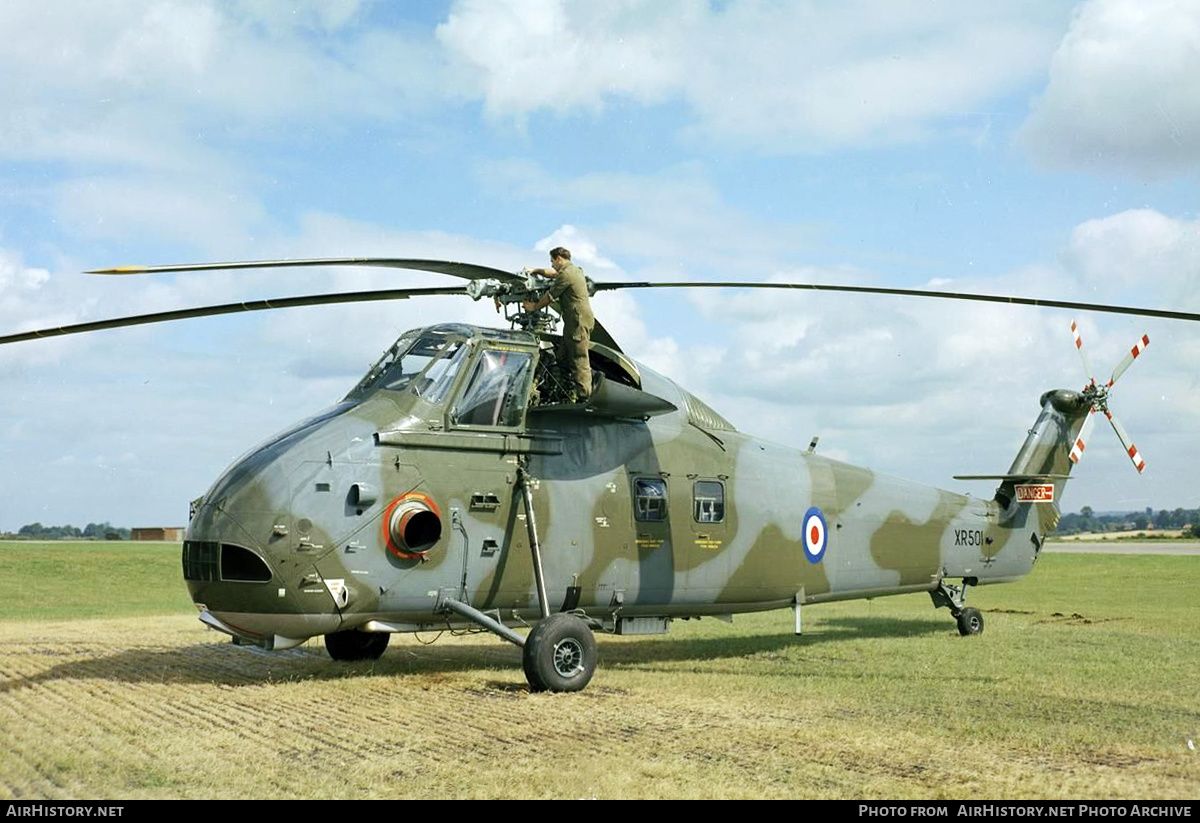 Aircraft Photo of XR501 | Westland WS-58 Wessex HC.2 | UK - Air Force | AirHistory.net #571035