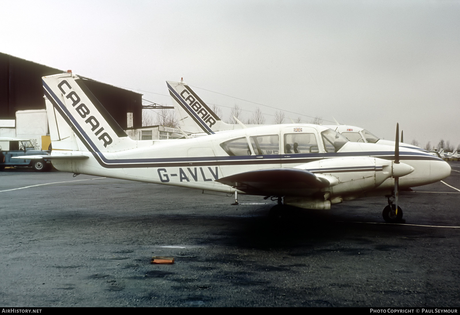 Aircraft Photo of G-AVLV | Piper PA-23-250 Aztec C | Cabair | AirHistory.net #571044