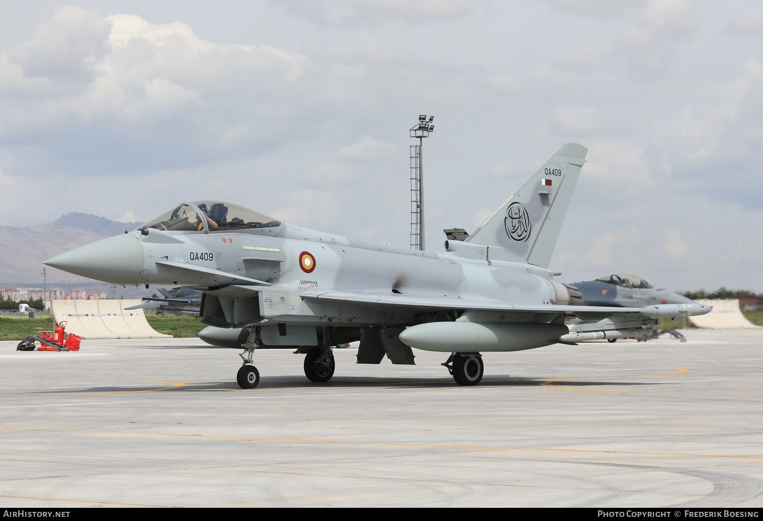 Aircraft Photo of QA409 | Eurofighter EF-2000 Typhoon ... | Qatar - Air Force | AirHistory.net #571045