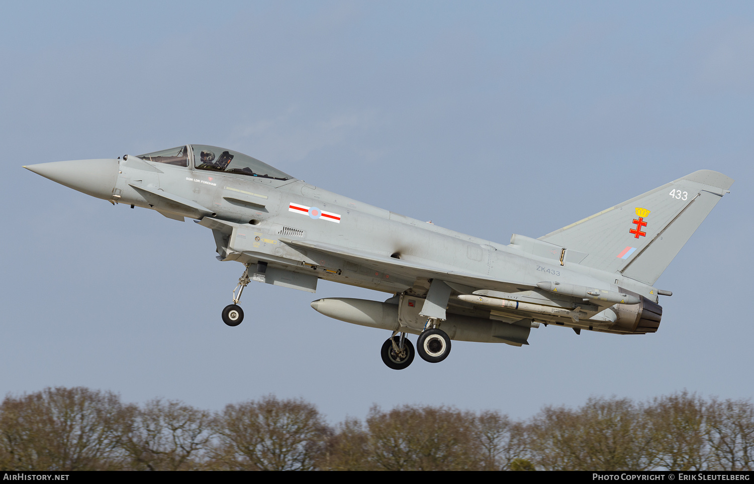 Aircraft Photo of ZK433 | Eurofighter EF-2000 Typhoon FGR4 | UK - Air Force | AirHistory.net #571052