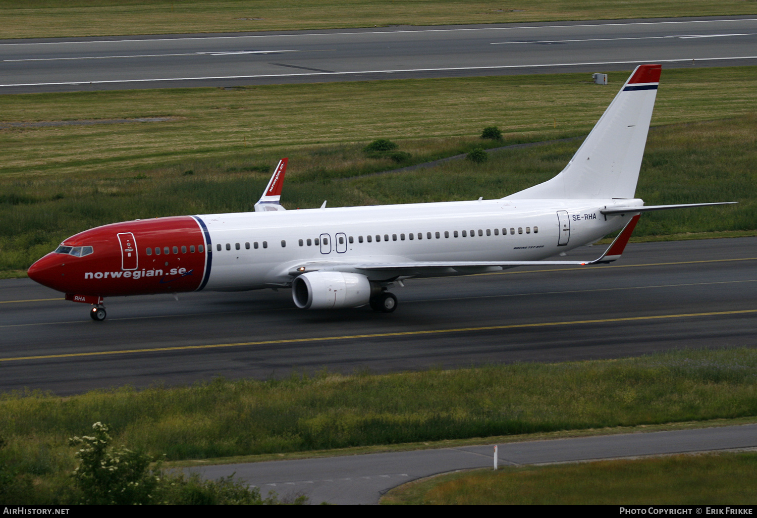 Aircraft Photo of SE-RHA | Boeing 737-86N | Norwegian | AirHistory.net #571088