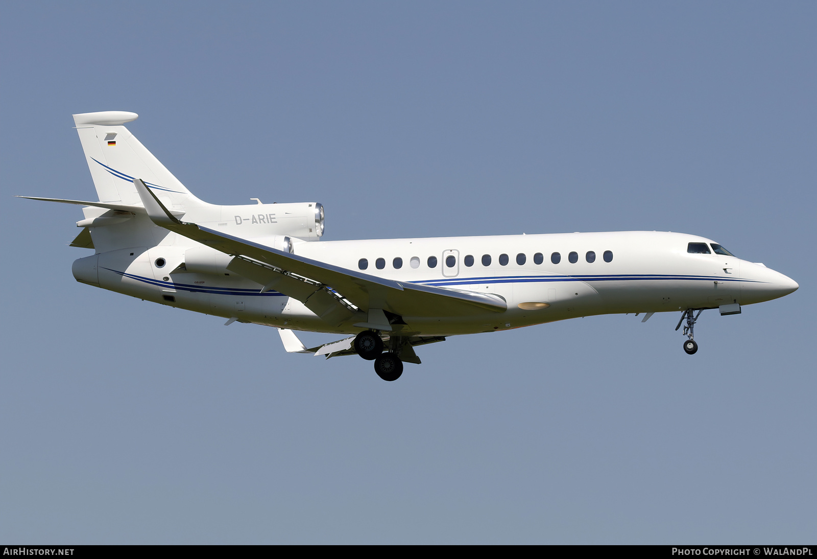 Aircraft Photo of D-ARIE | Dassault Falcon 7X | AirHistory.net #571097