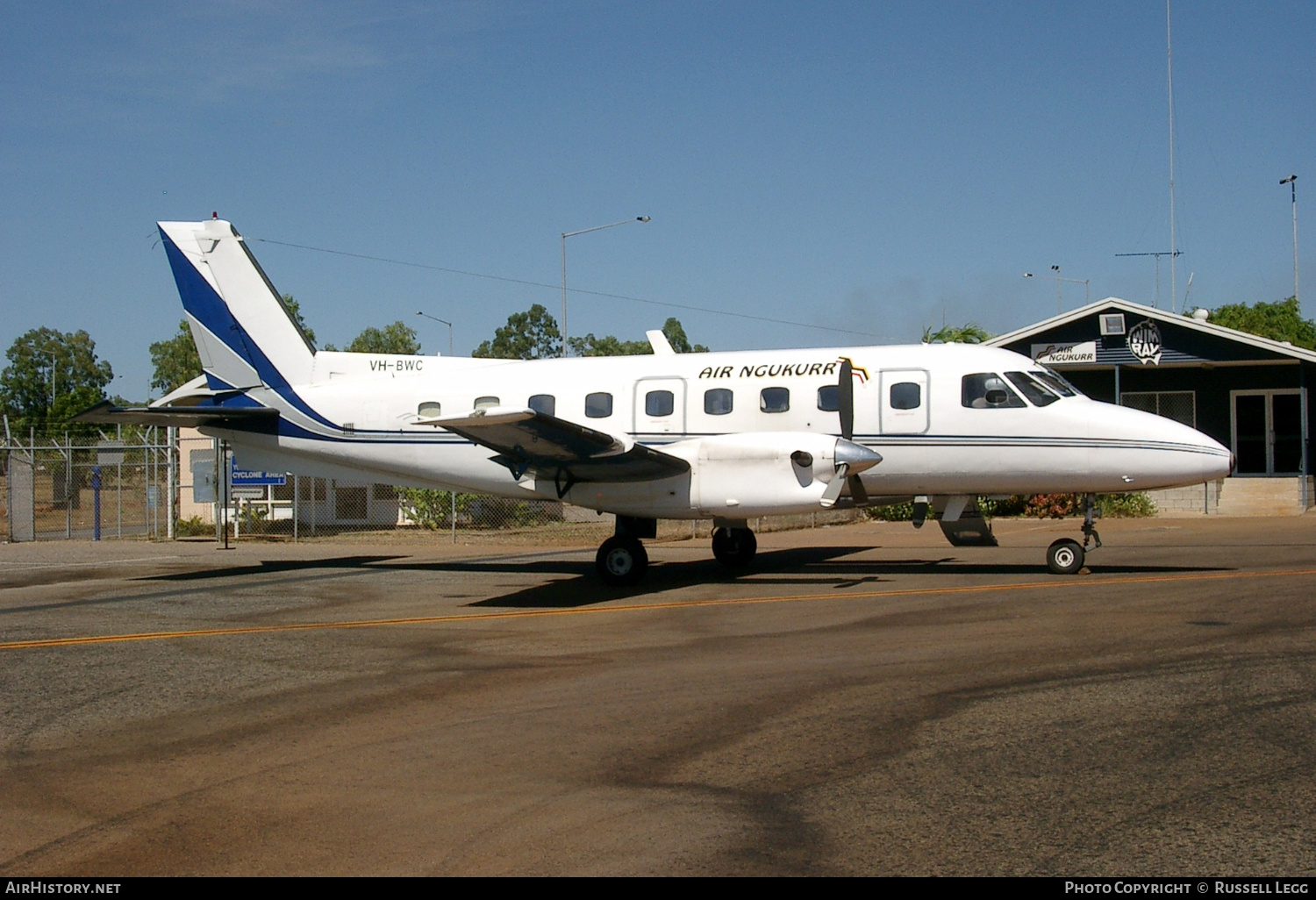 Aircraft Photo of VH-BWC | Embraer EMB-110P1 Bandeirante | Air Ngukurr | AirHistory.net #571106