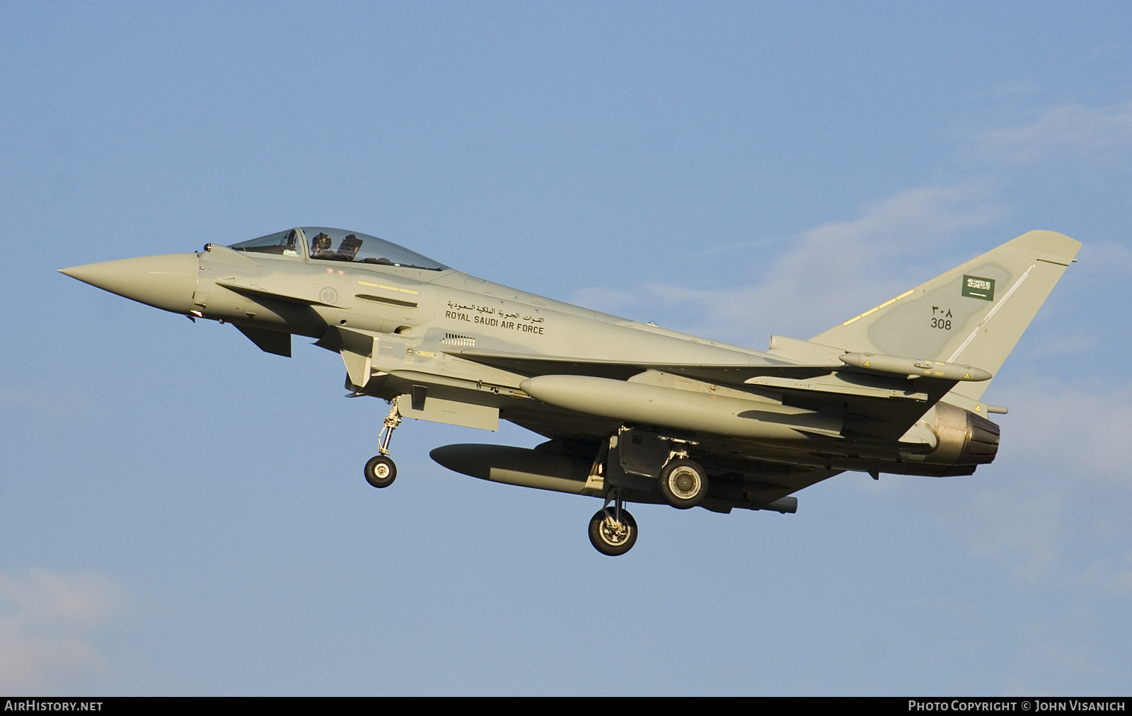 Aircraft Photo of 308 / ZK076 | Eurofighter EF-2000 Typhoon | Saudi Arabia - Air Force | AirHistory.net #571118