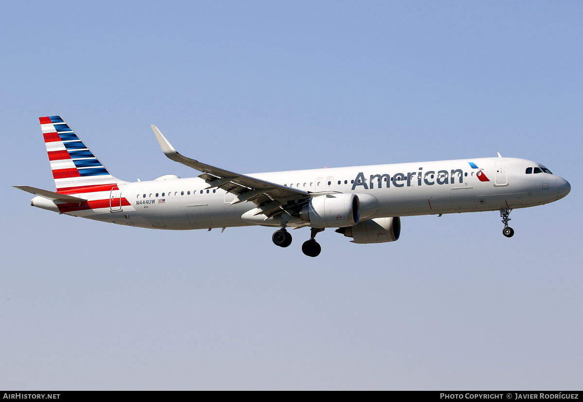 Aircraft Photo of N444UW | Airbus A321-253NX | American Airlines | AirHistory.net #571123