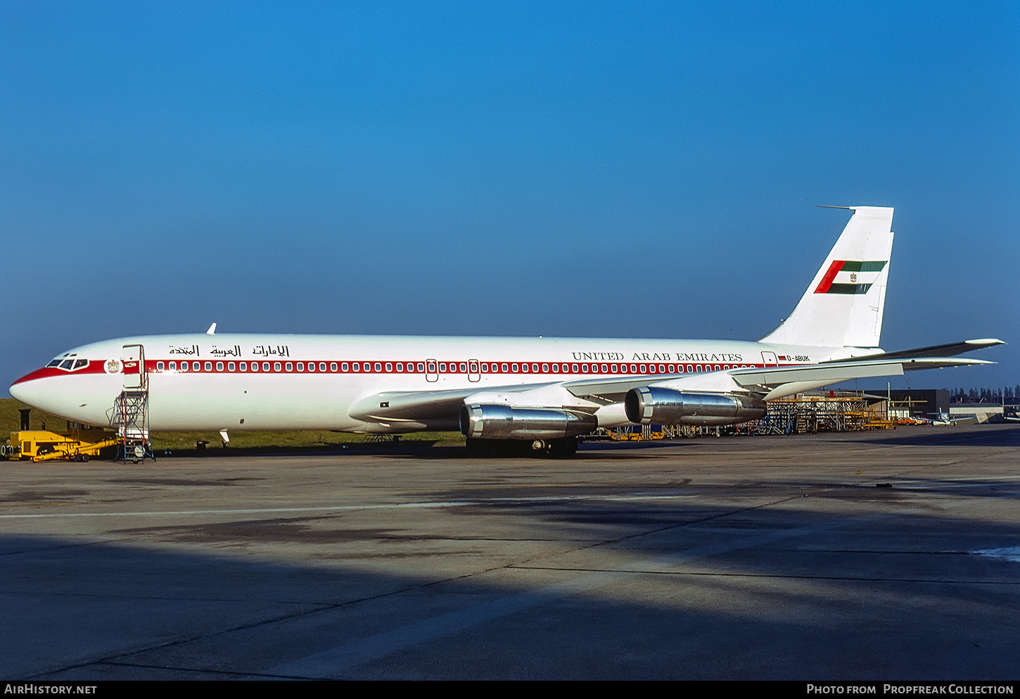 Aircraft Photo of D-ABUK | Boeing 707-330B | United Arab Emirates Government | AirHistory.net #571131