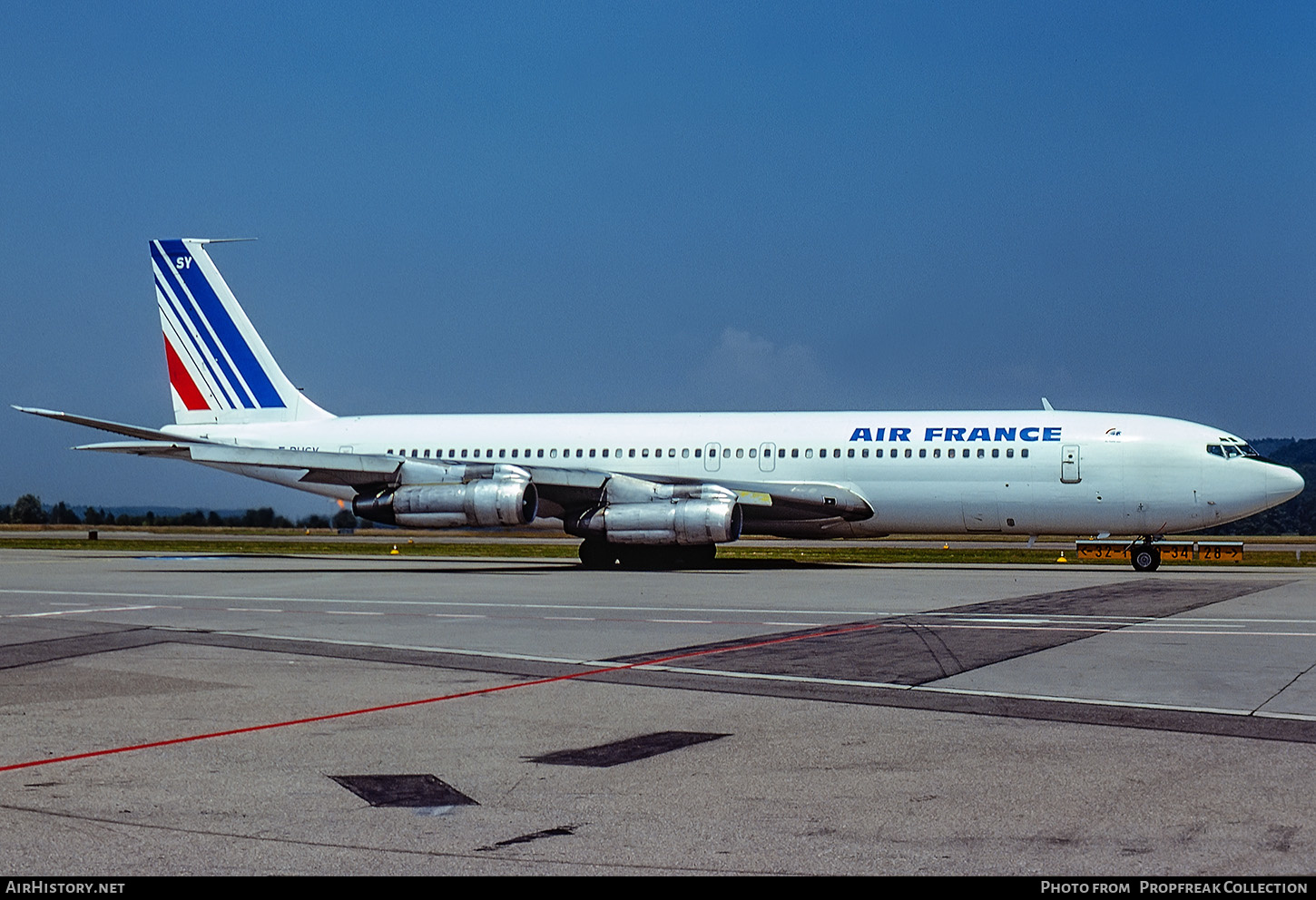 Aircraft Photo of F-BHSY | Boeing 707-328B | Air France | AirHistory.net #571144