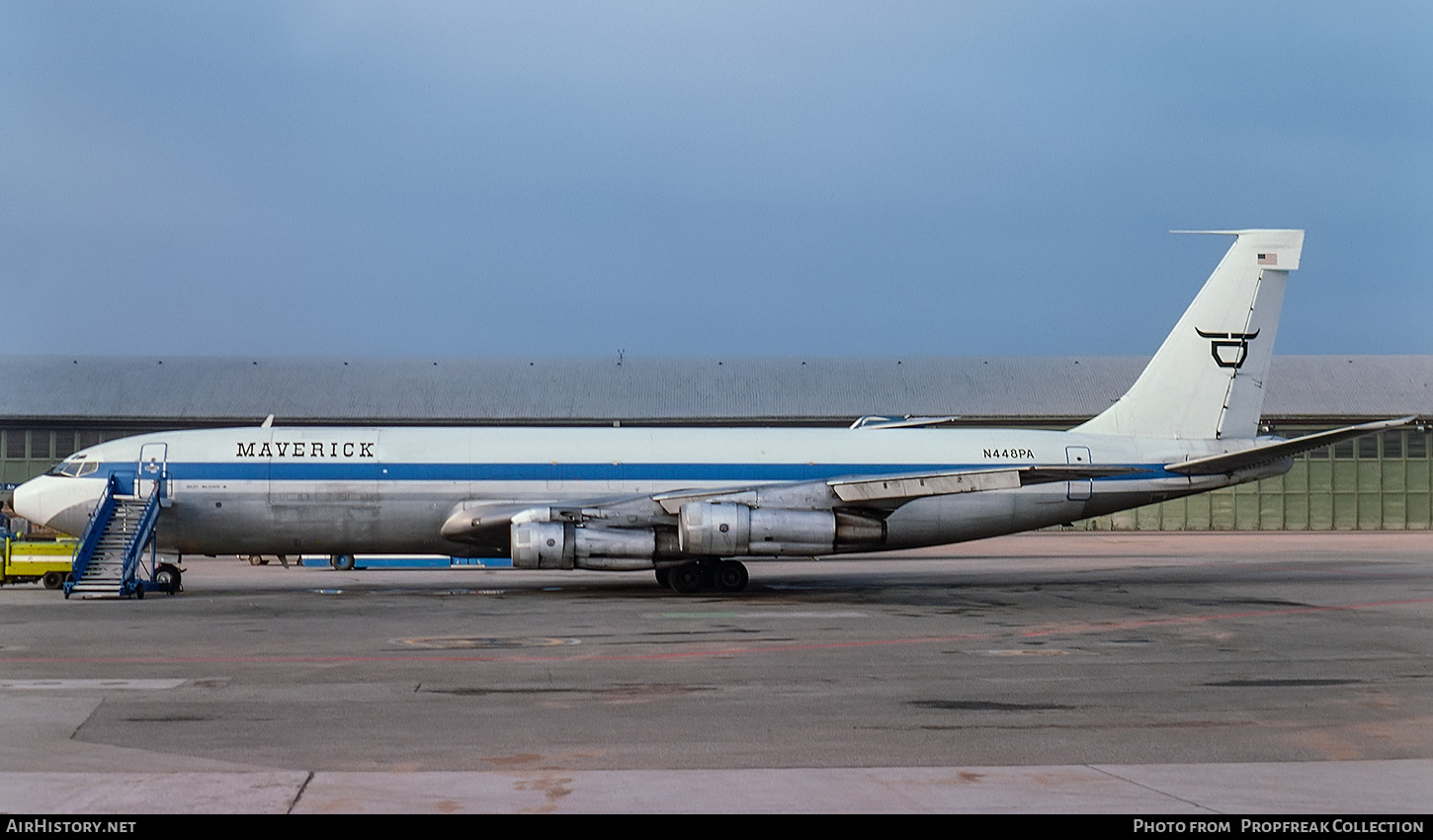 Aircraft Photo of N448PA | Boeing 707-321C | Maverick International Airlines | AirHistory.net #571152