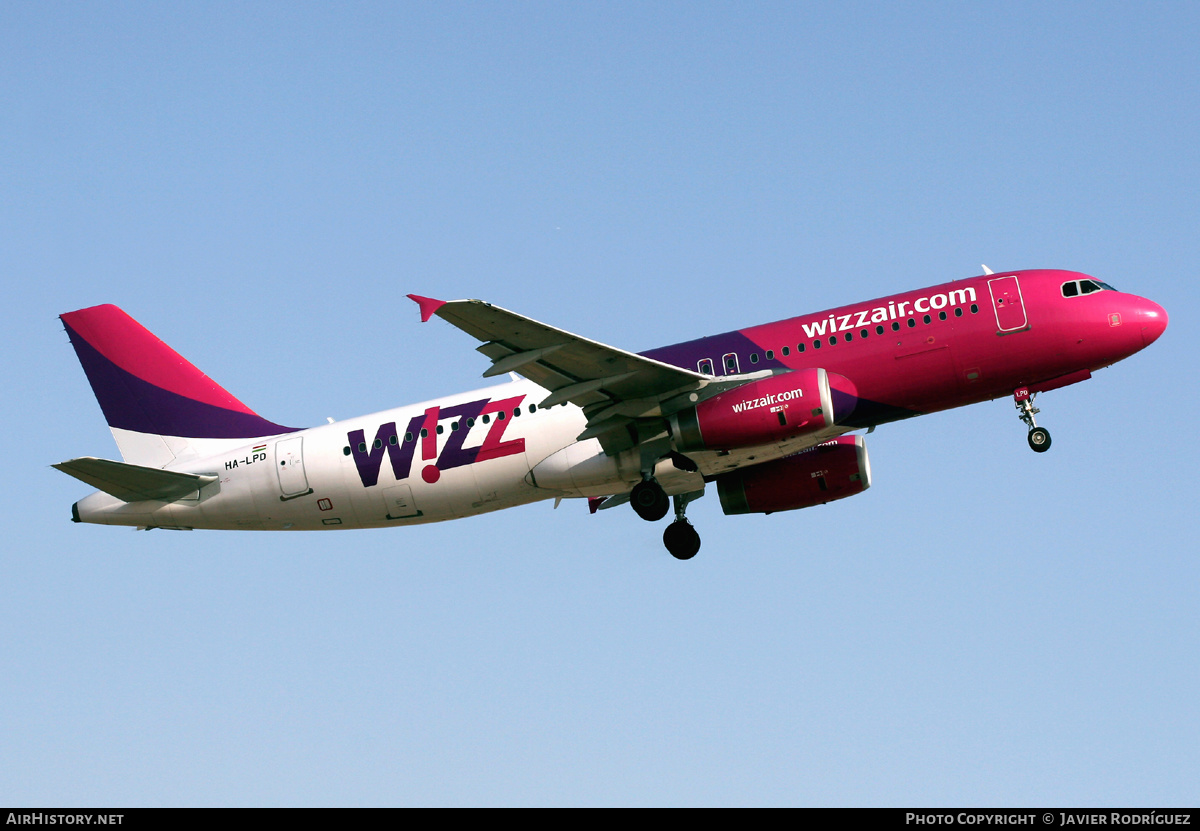 Aircraft Photo of HA-LPD | Airbus A320-233 | Wizz Air | AirHistory.net #571155