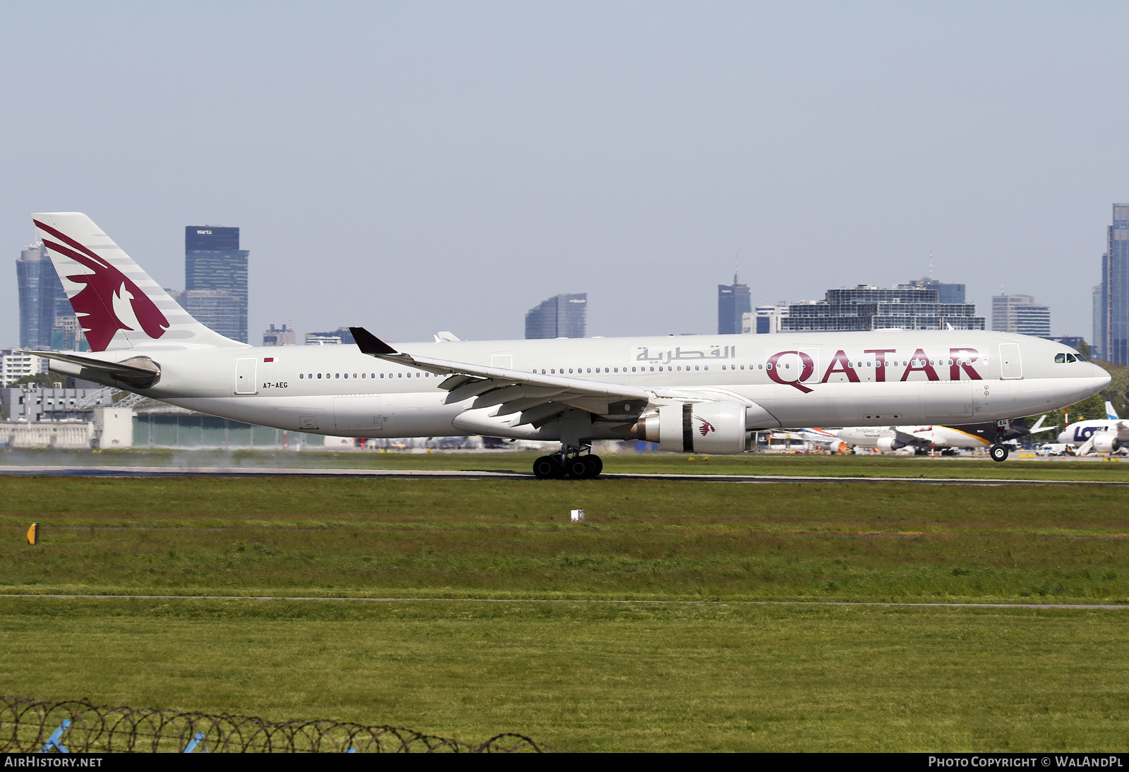 Aircraft Photo of A7-AEG | Airbus A330-302 | Qatar Airways | AirHistory.net #571179