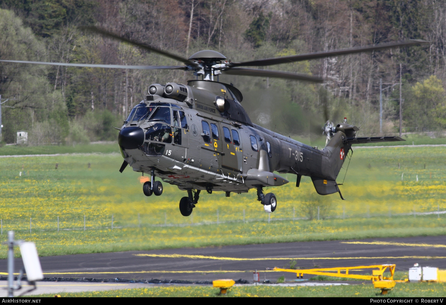 Aircraft Photo of T-315 | Aerospatiale TH06 Super Puma (AS-332M1) | Switzerland - Air Force | AirHistory.net #571185