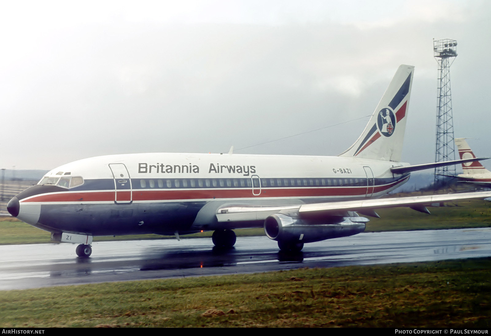 Aircraft Photo of G-BAZI | Boeing 737-204/Adv | Britannia Airways | AirHistory.net #571192