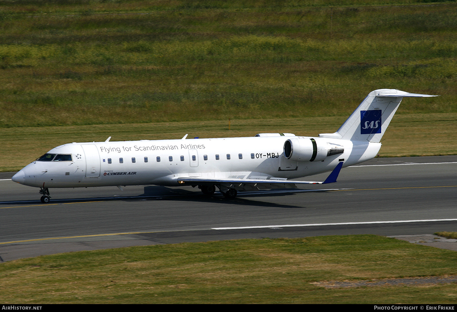 Aircraft Photo of OY-MBJ | Bombardier CRJ-200LR (CL-600-2B19) | Scandinavian Airlines - SAS | AirHistory.net #571196