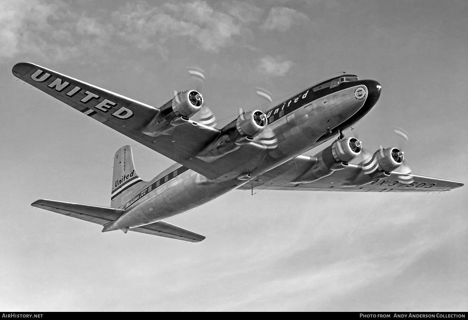 Aircraft Photo of N37503 / NX37503 | Douglas DC-6 | United Air Lines | AirHistory.net #571197