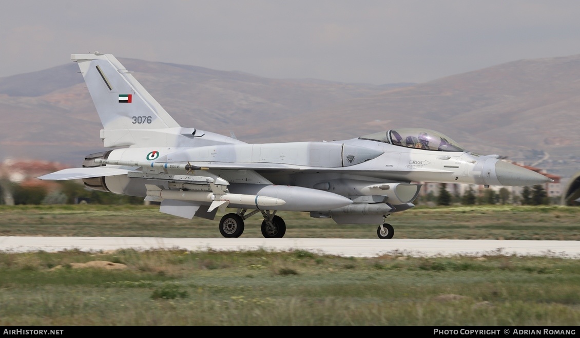 Aircraft Photo of 3076 | Lockheed Martin F-16E Desert Falcon | United Arab Emirates - Air Force | AirHistory.net #571204