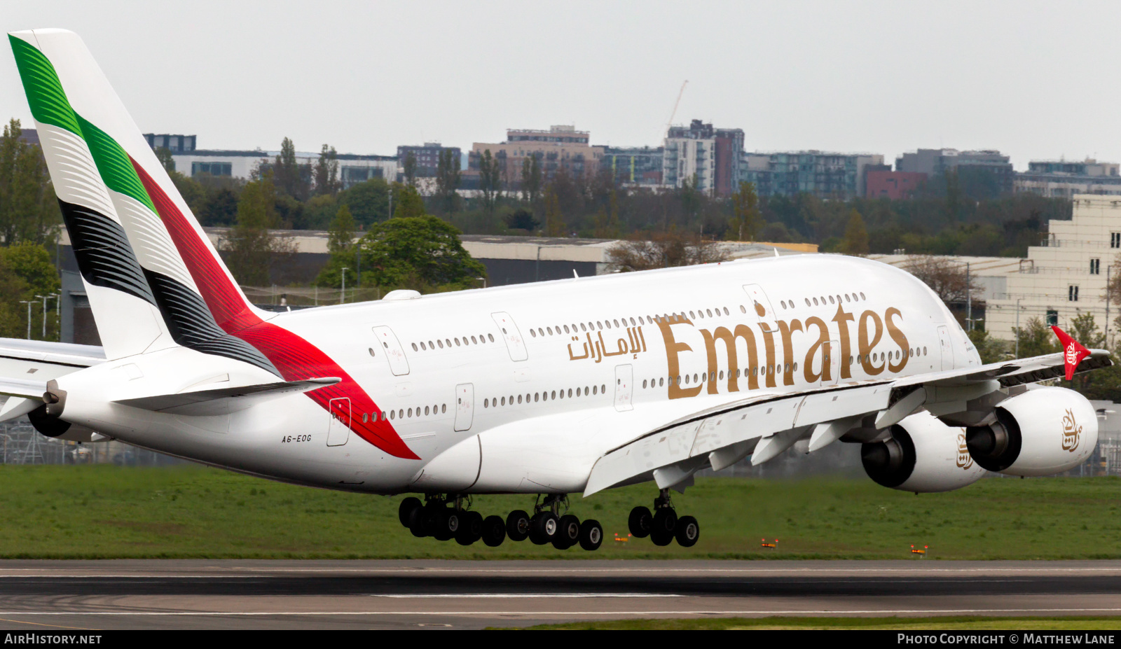 Aircraft Photo of A6-EOG | Airbus A380-861 | Emirates | AirHistory.net #571206