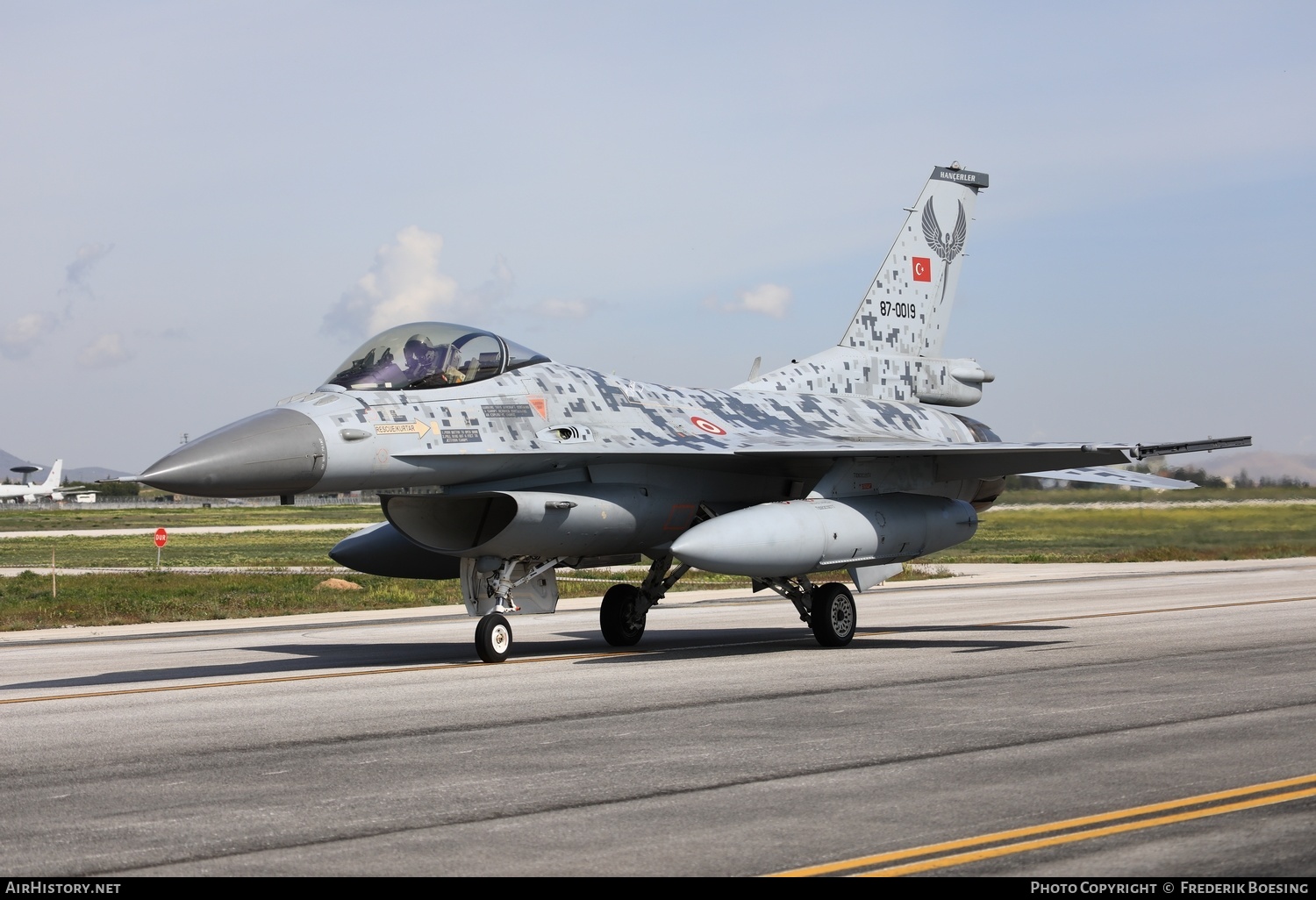 Aircraft Photo of 87-0019 | General Dynamics F-16C Fighting Falcon | Turkey - Air Force | AirHistory.net #571211