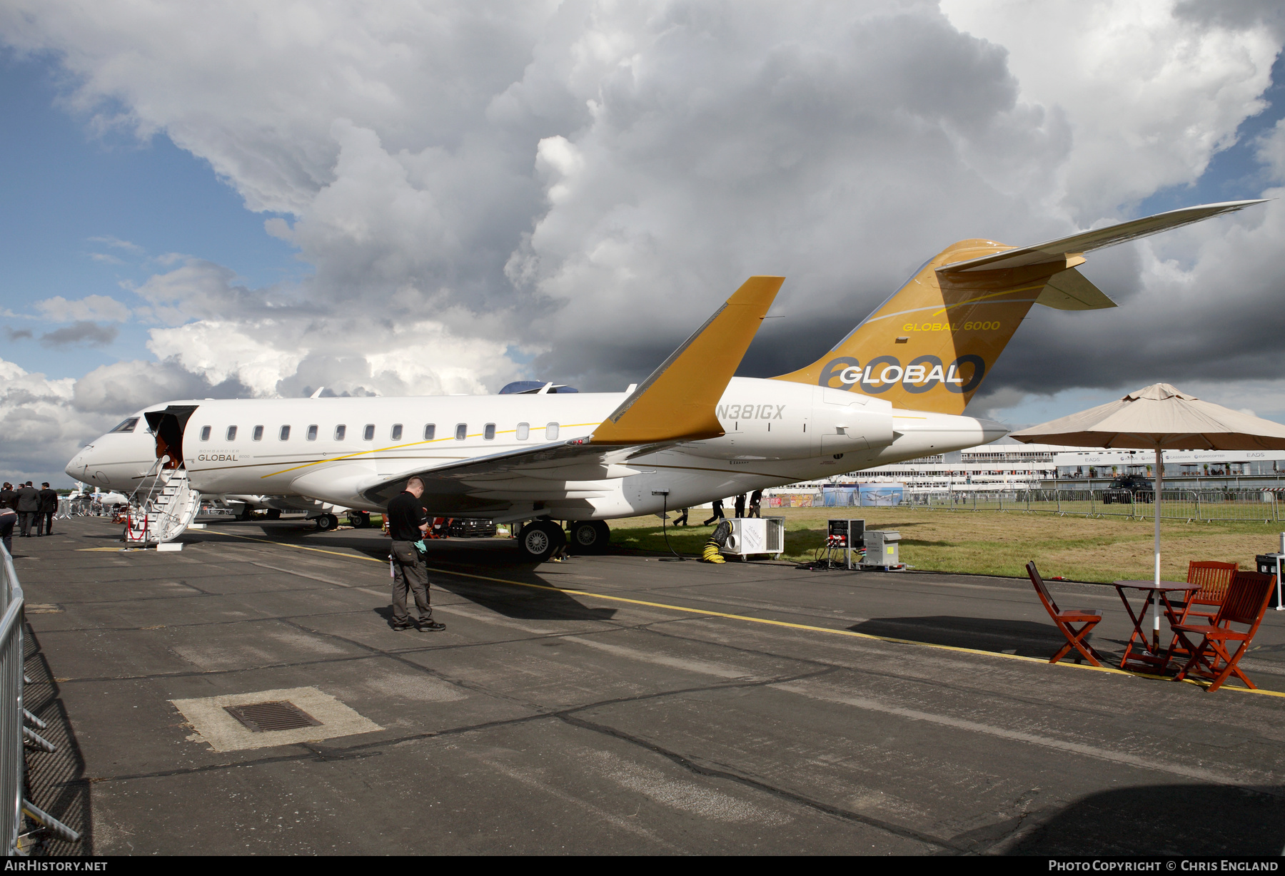 Aircraft Photo of N381GX | Bombardier Global 6000 (BD-700-1A10) | Bombardier | AirHistory.net #571220