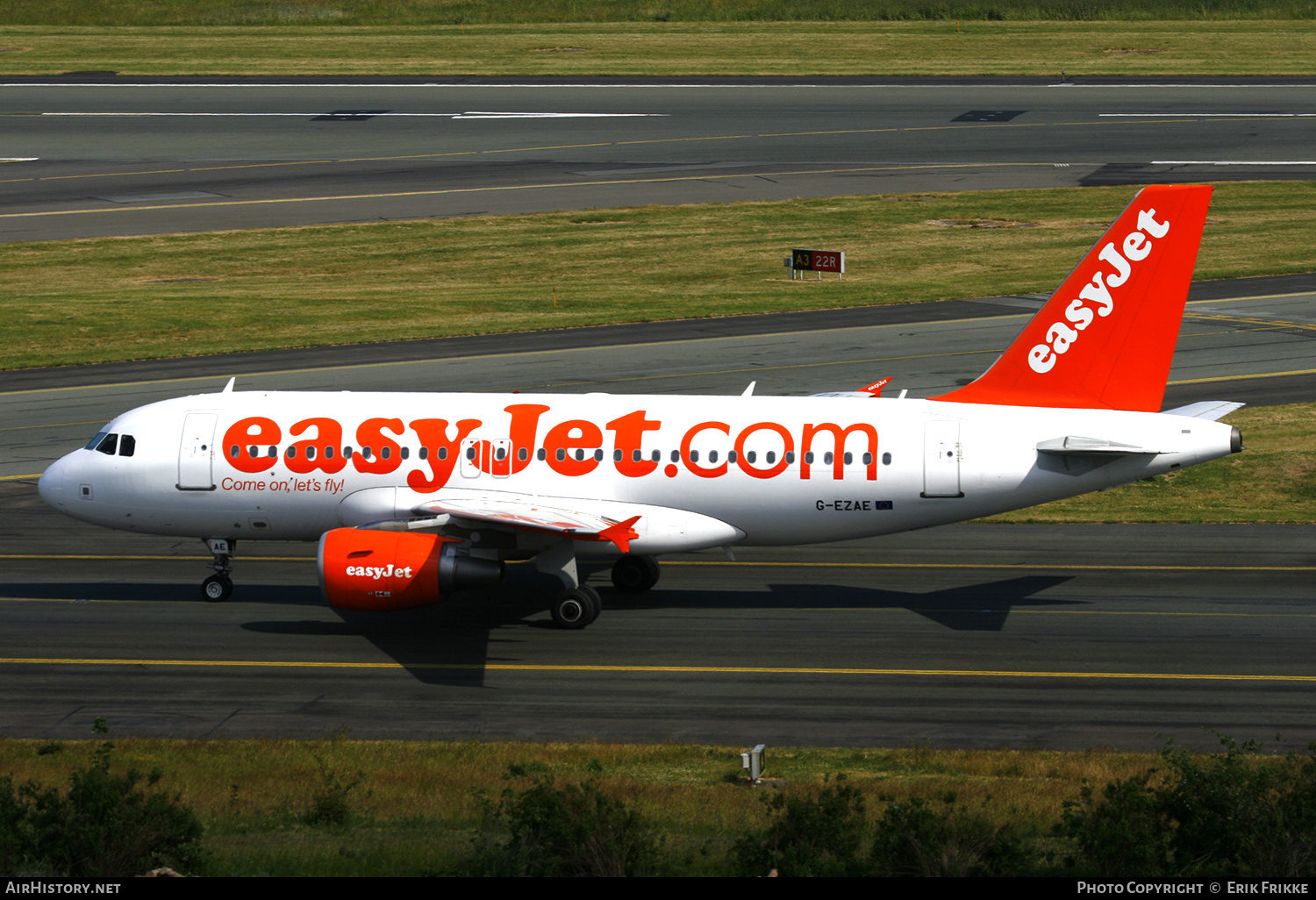 Aircraft Photo of G-EZAE | Airbus A319-111 | EasyJet | AirHistory.net #571246