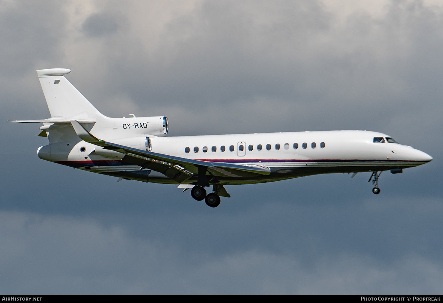 Aircraft Photo of OY-RAD | Dassault Falcon 8X | AirHistory.net #571248