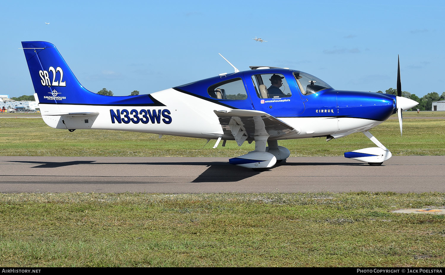 Aircraft Photo of N333WS | Cirrus SR-22 G2 | Smokehouse Pilots Club | AirHistory.net #571251